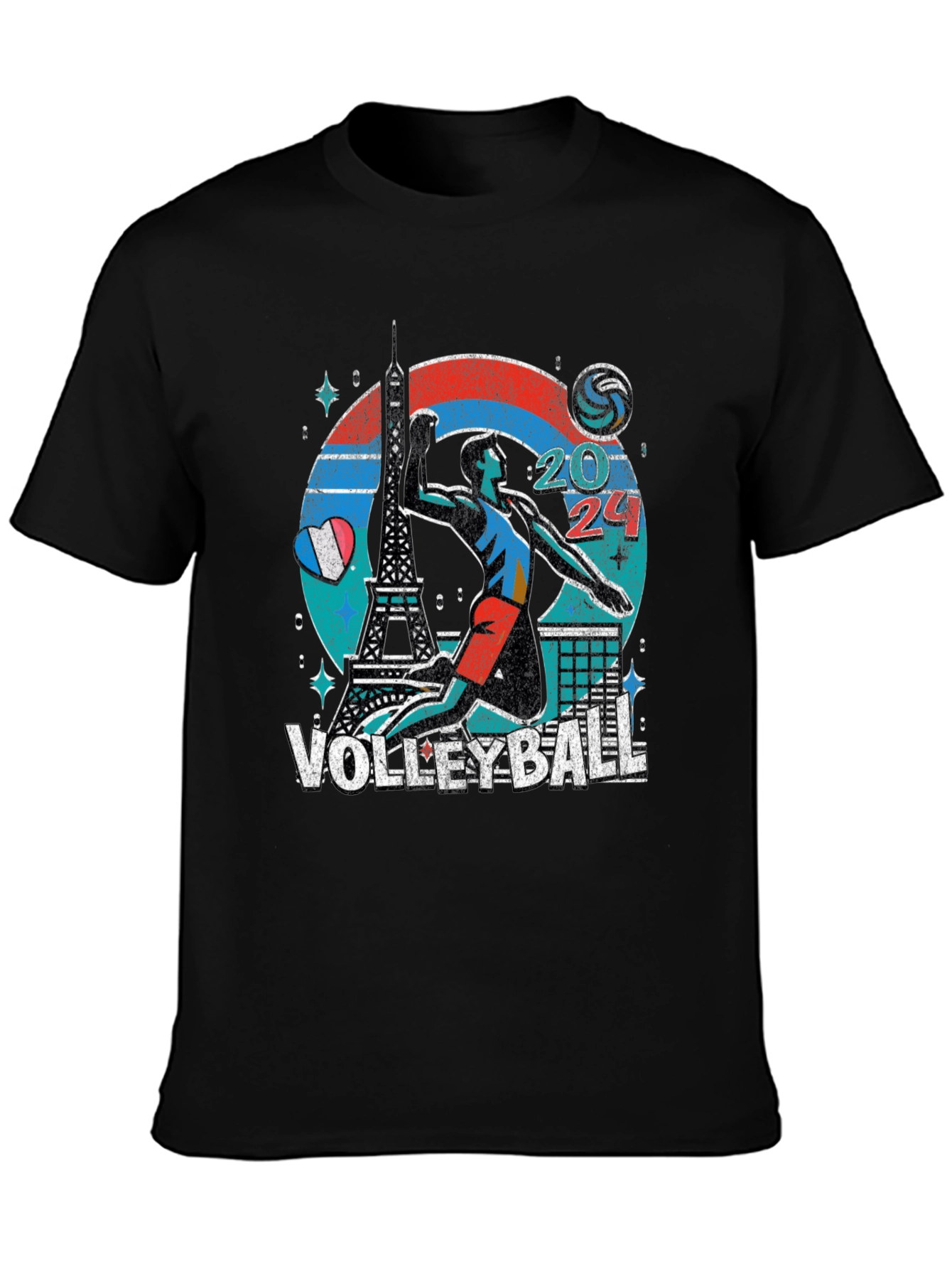 Paris 2024 Volleyball T-Shirt