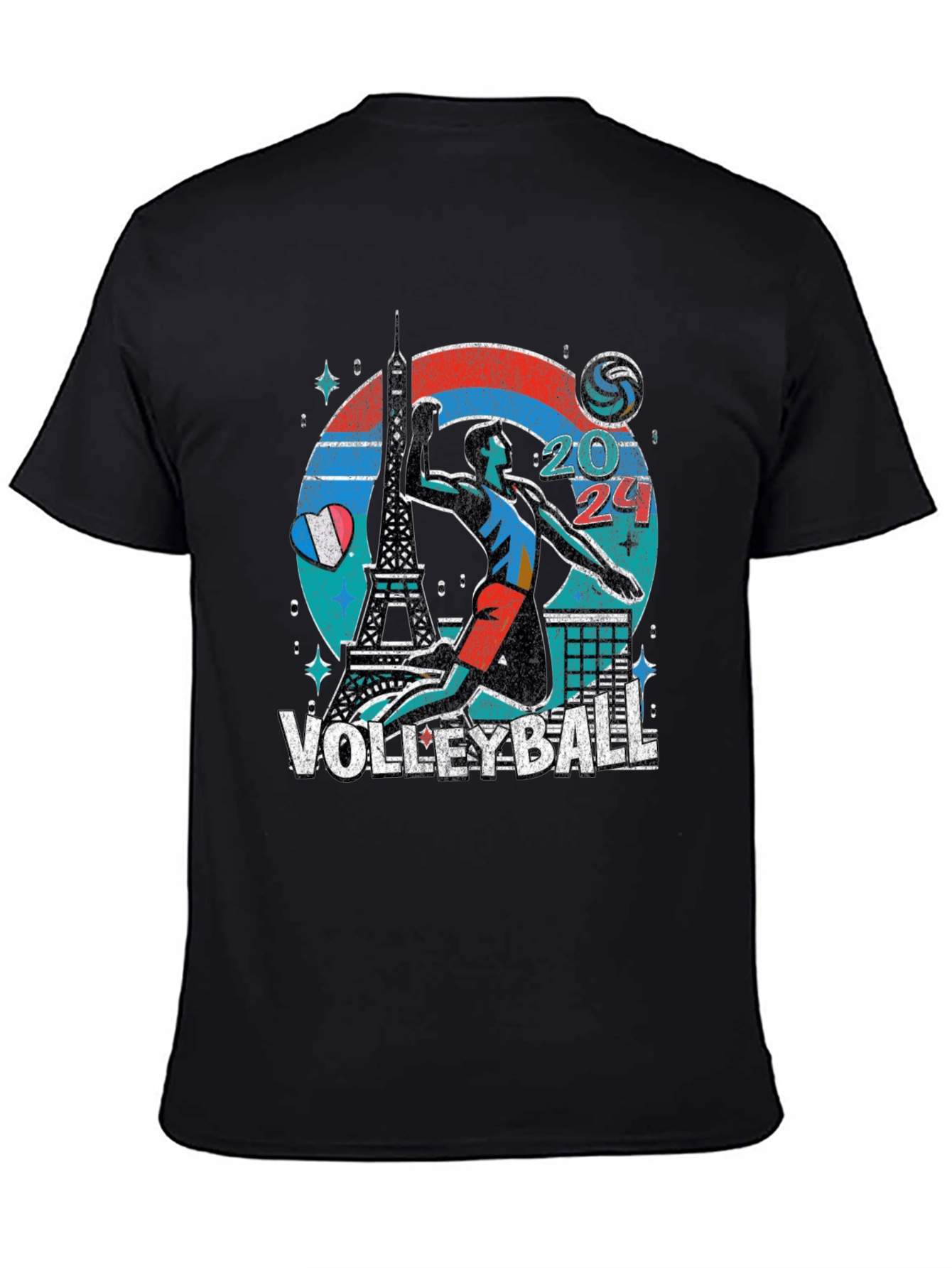 Paris 2024 Volleyball T-Shirt