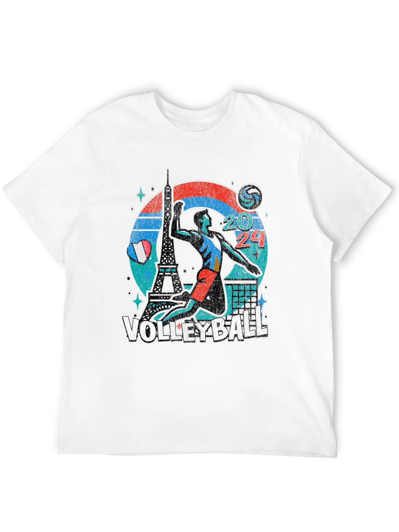 Paris 2024 Volleyball T-Shirt
