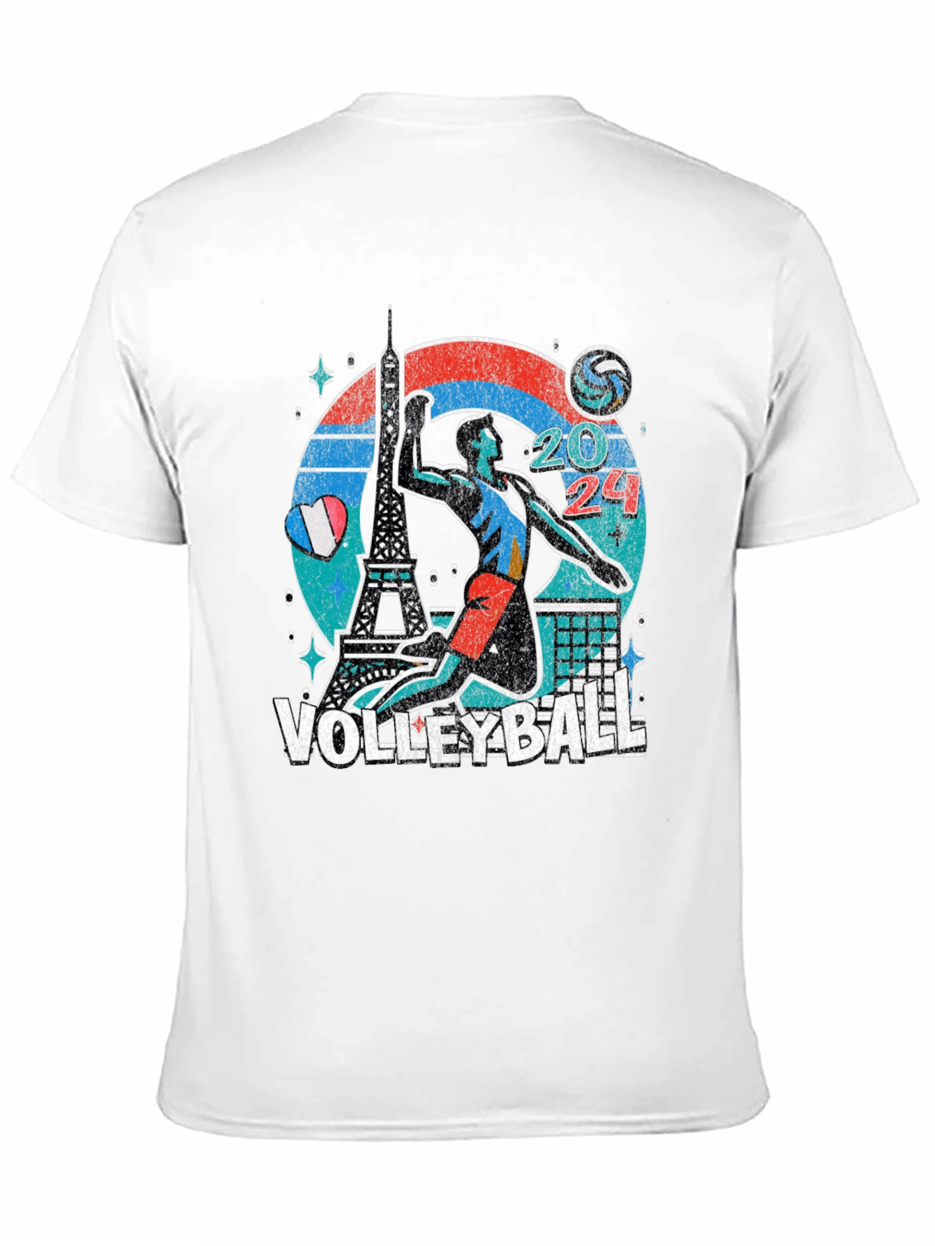 Paris 2024 Volleyball T-Shirt