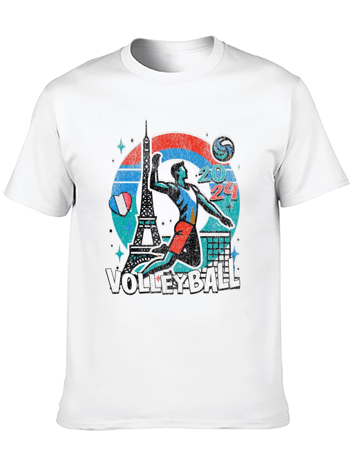 Paris 2024 Volleyball T-Shirt