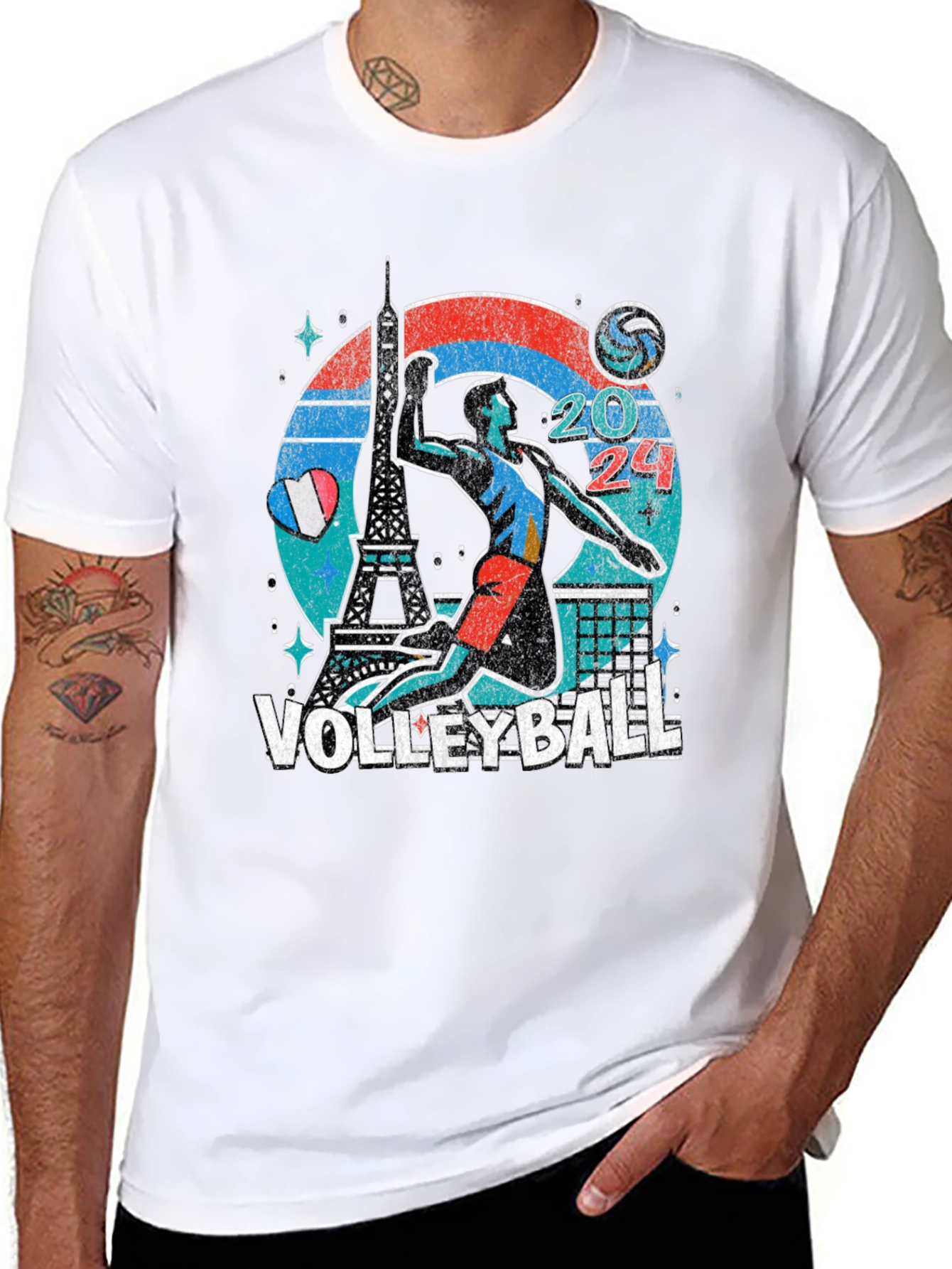 Paris 2024 Volleyball T-Shirt