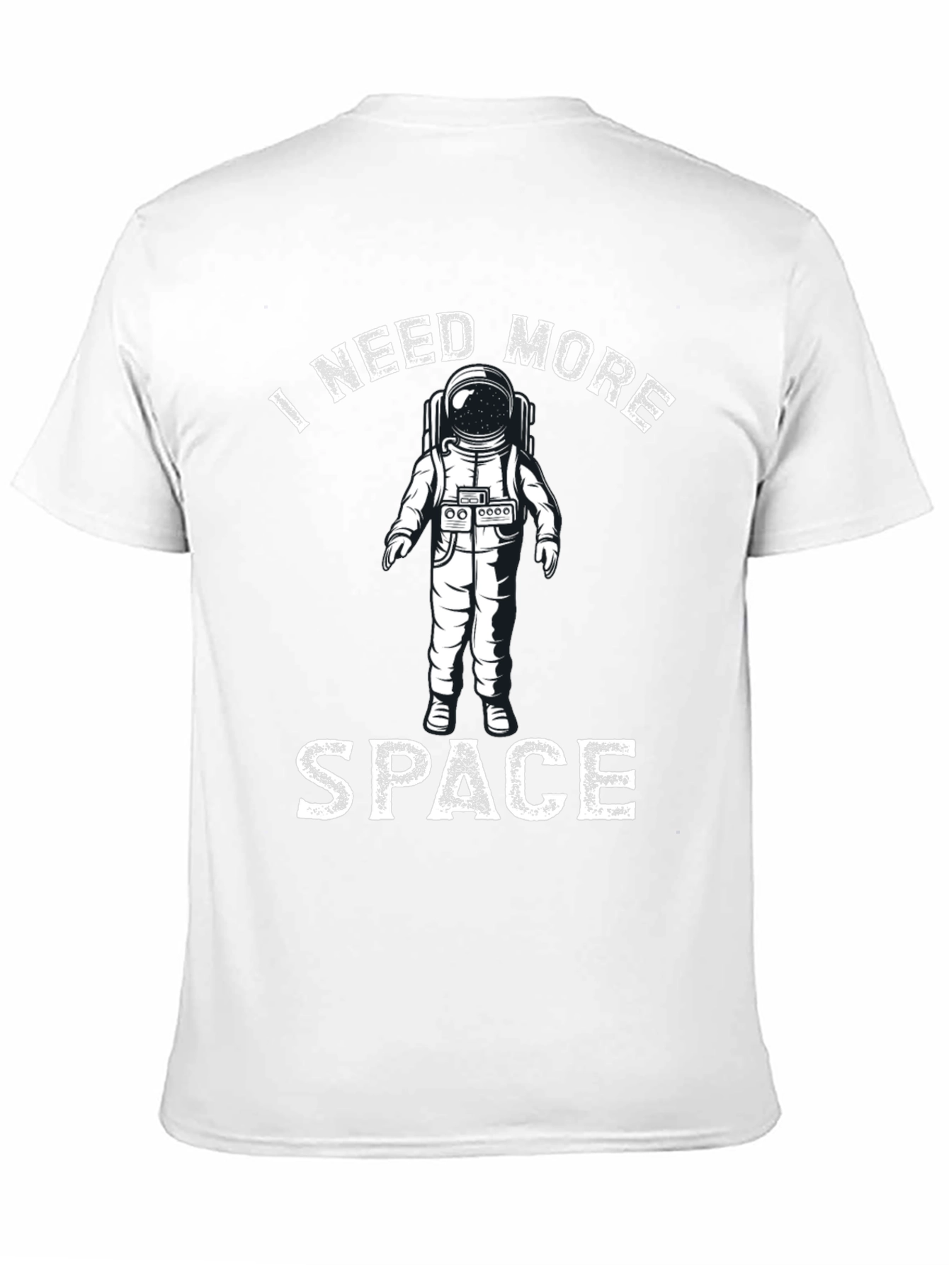 I Need More Space Astronaut Graphic T-Shirt