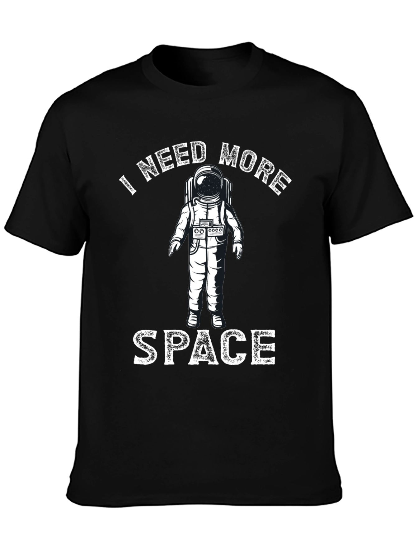 I Need More Space Astronaut Graphic T-Shirt