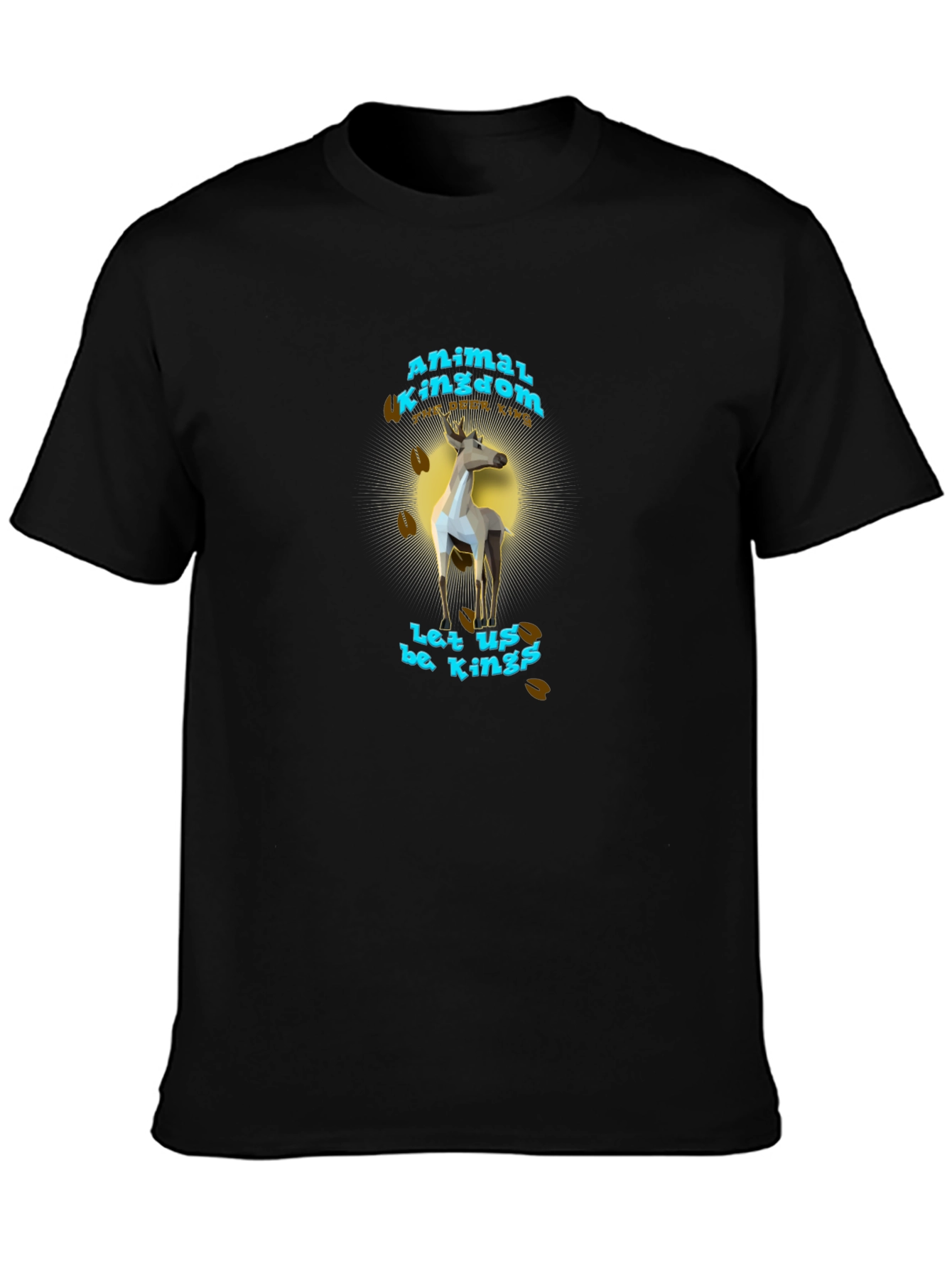 Animal Kingdom Graphic Tee - Deer King