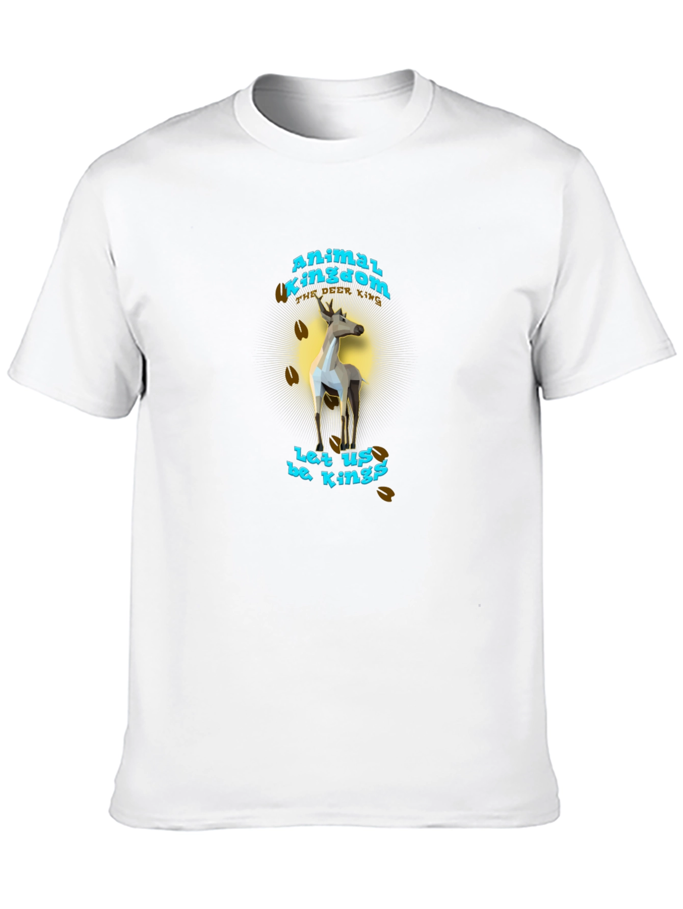 Animal Kingdom Graphic Tee - Deer King
