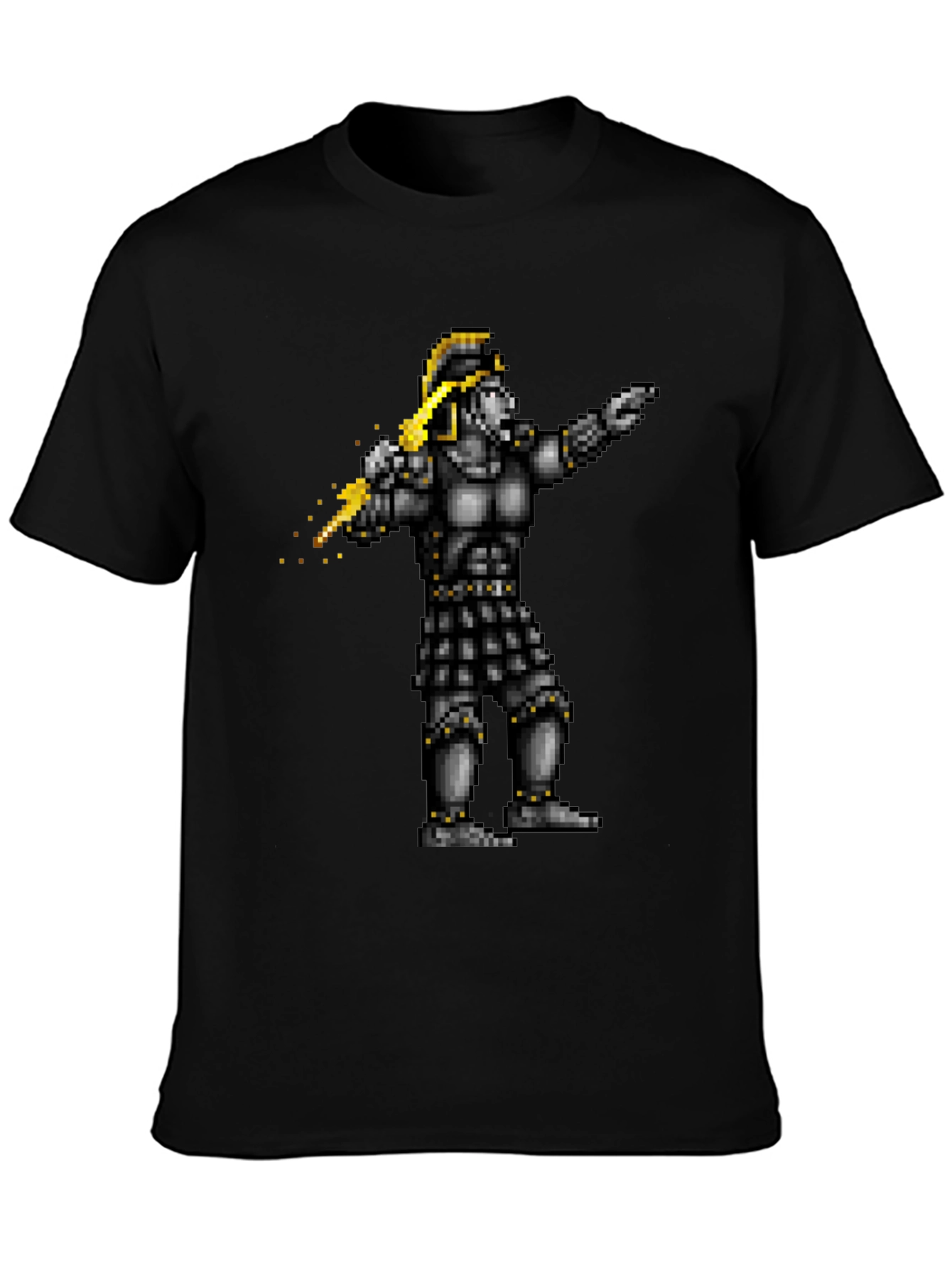 Retro Pixel Art Warrior T-Shirt