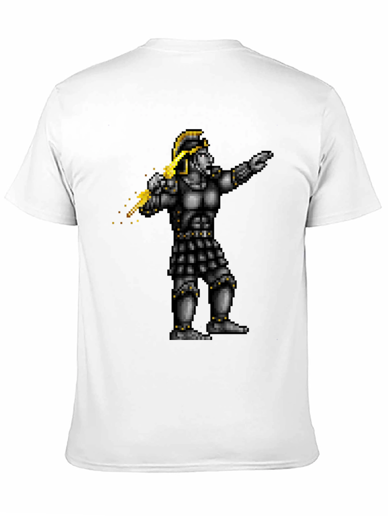 Retro Pixel Art Warrior T-Shirt