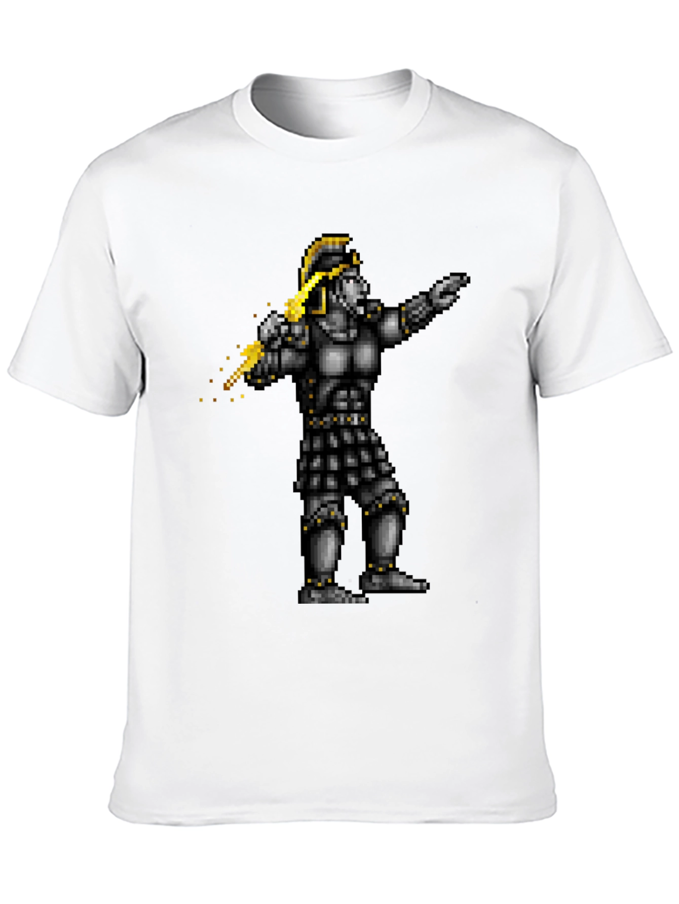 Retro Pixel Art Warrior T-Shirt