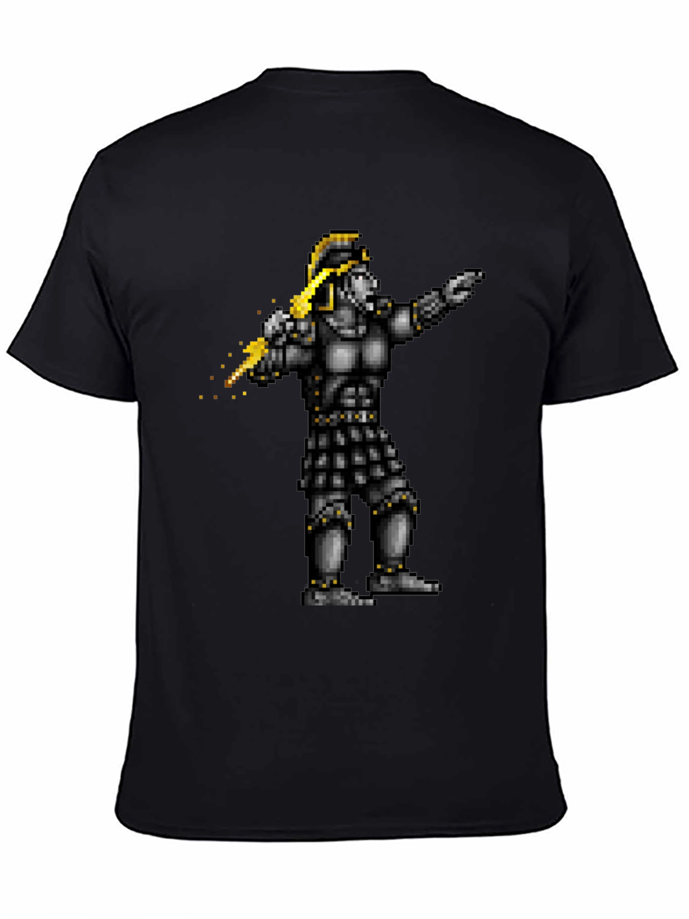 Retro Pixel Art Warrior T-Shirt