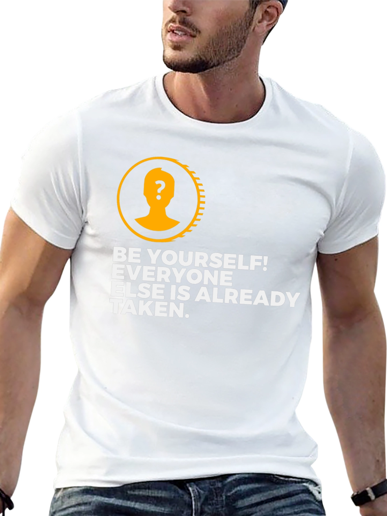Be Yourself Graphic T-Shirt - Motivational Tee