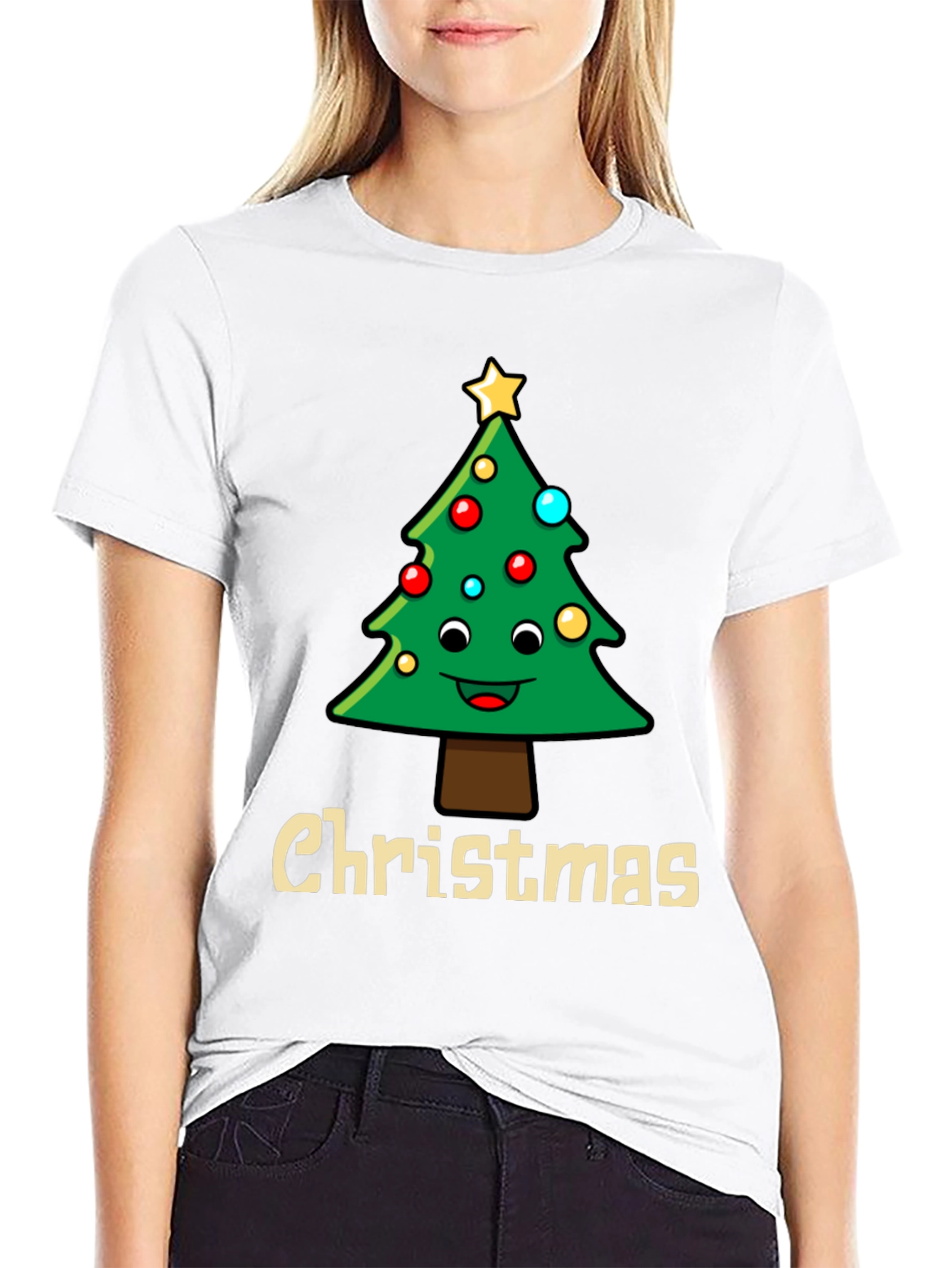Festive Christmas Tree T-Shirt