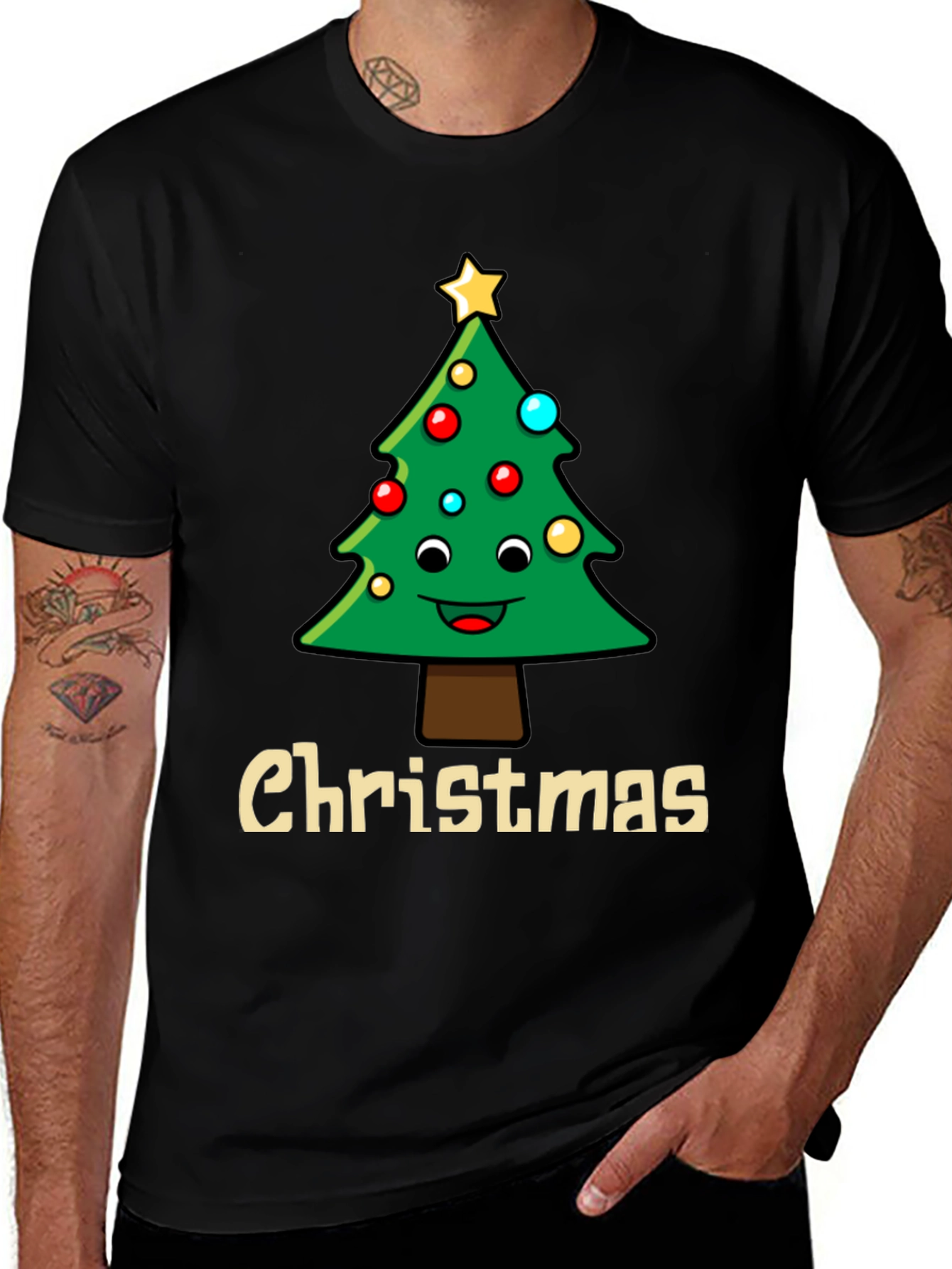 Festive Christmas Tree T-Shirt