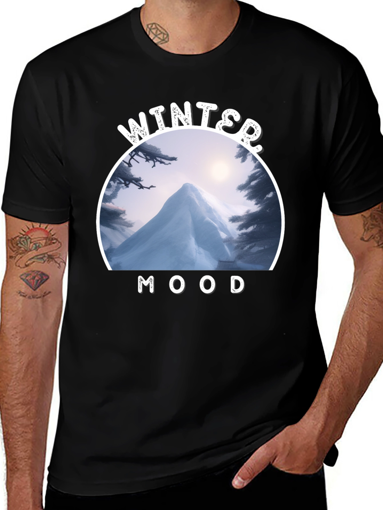 Winter Mood Graphic T-Shirt