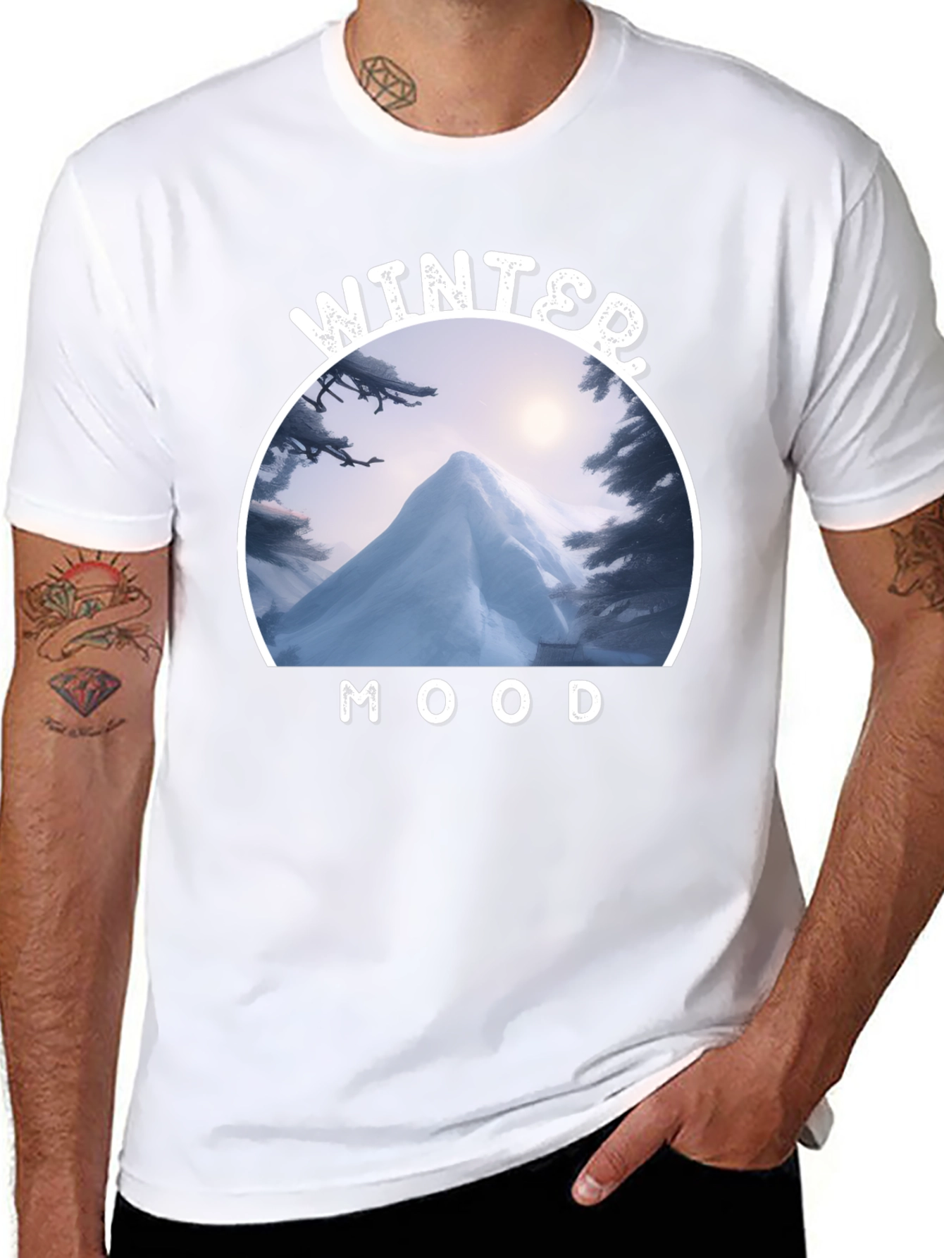 Winter Mood Graphic T-Shirt