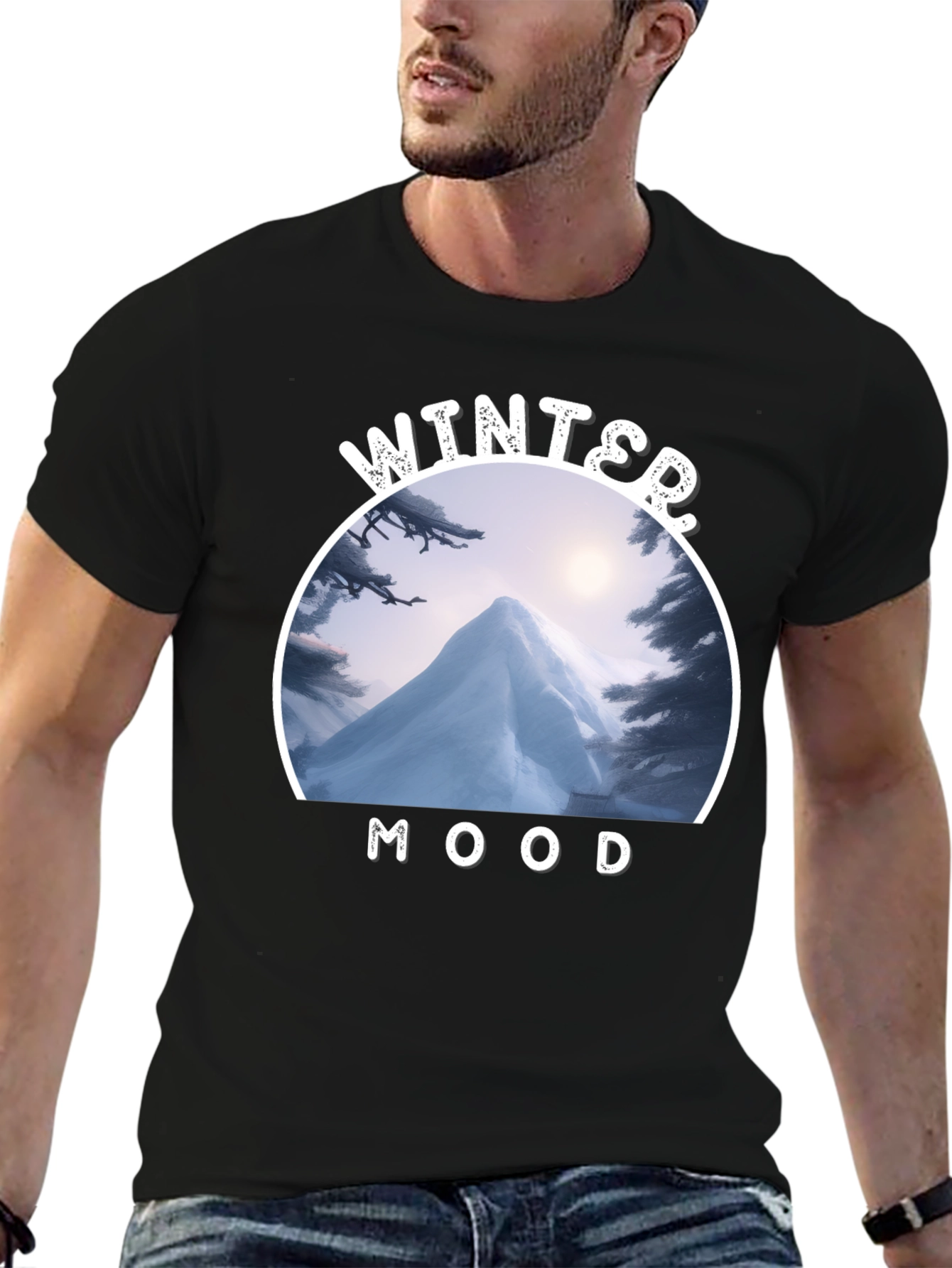 Winter Mood Graphic T-Shirt