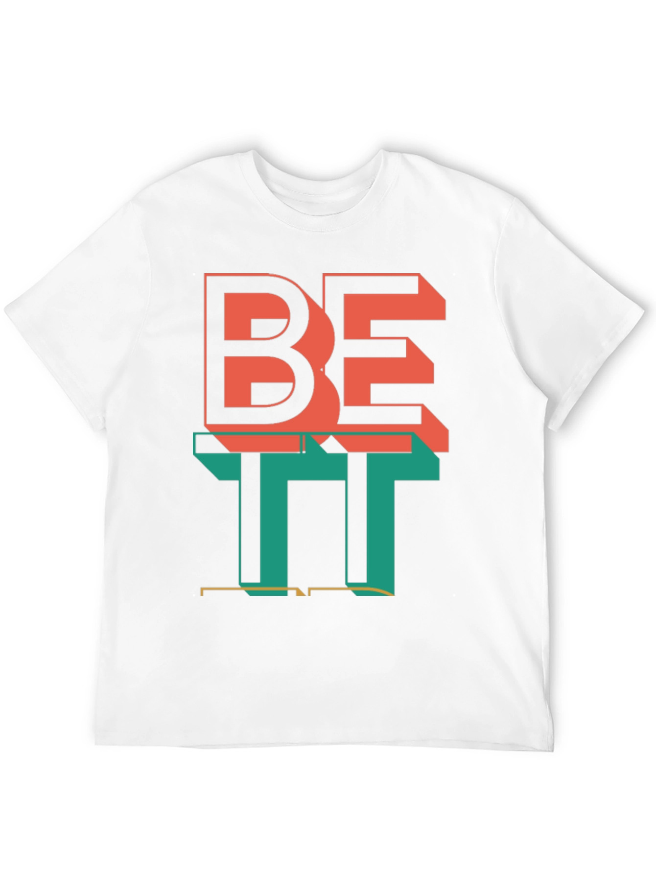 Trendy Graphic Tee: BE IT Design