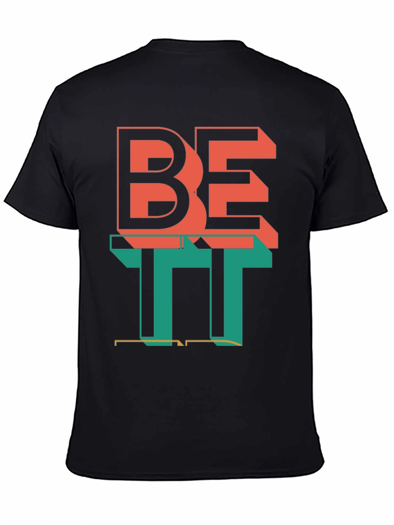 Trendy Graphic Tee: BE IT Design