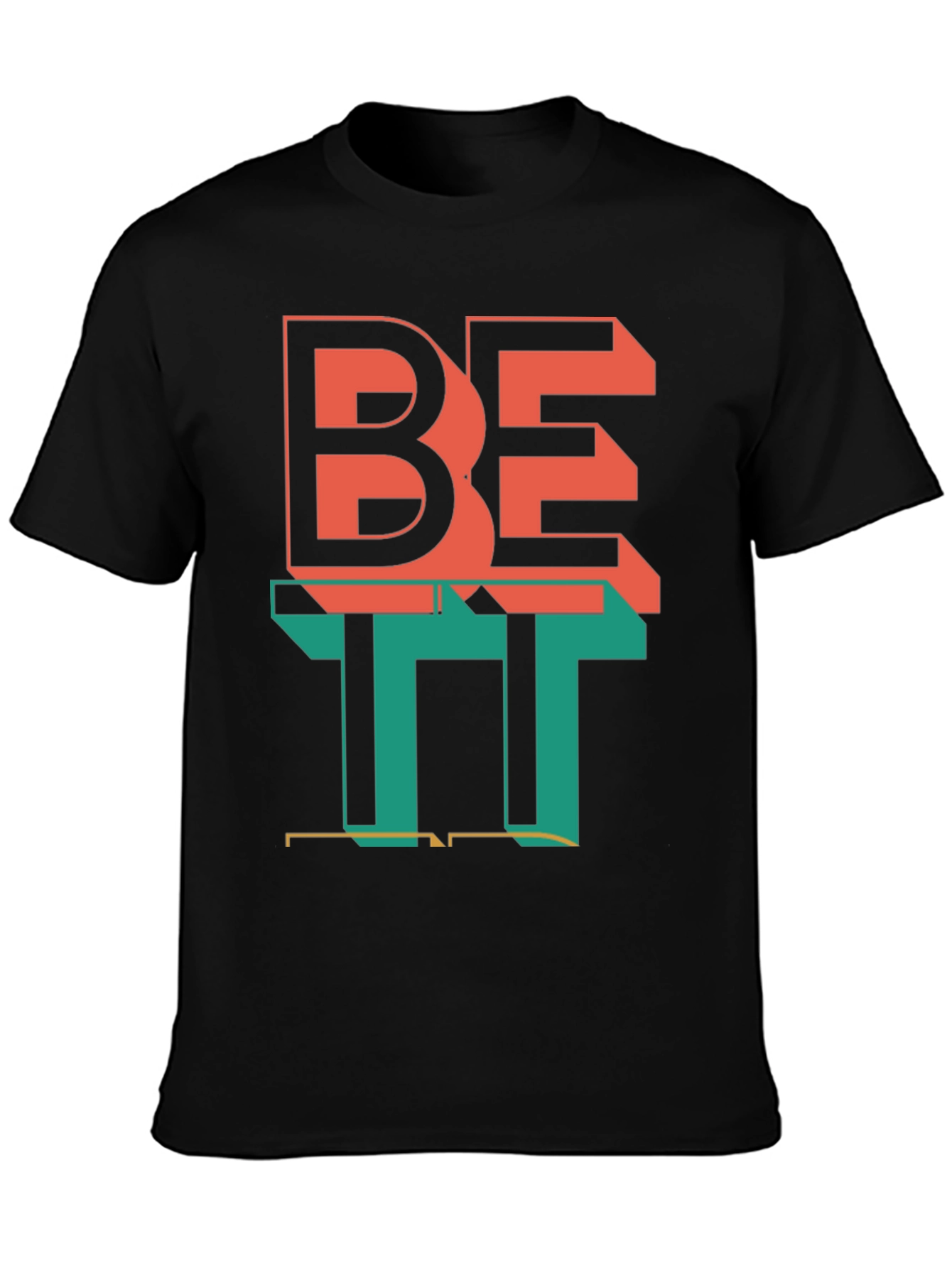 Trendy Graphic Tee: BE IT Design