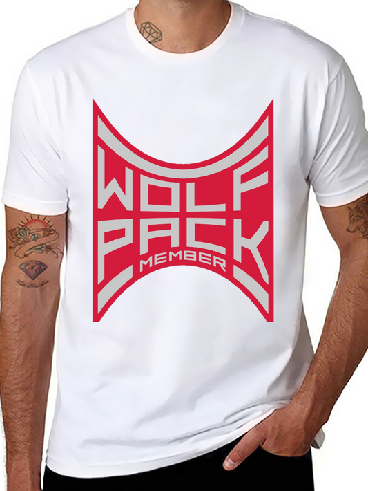 Wolf Pack Member T-Shirt - Black