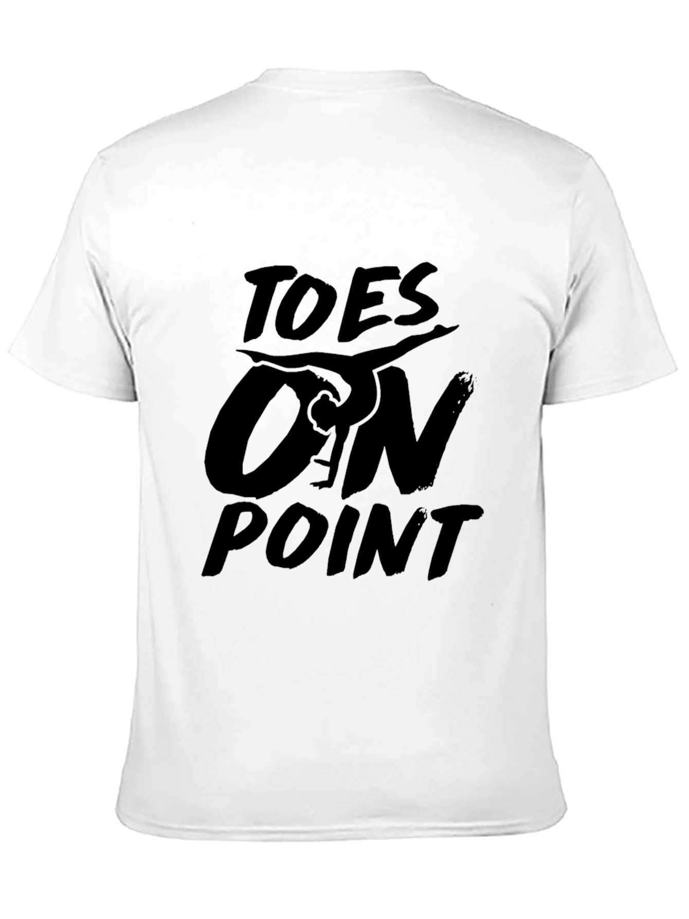 Toes On Point Graphic Tee - Gymnastics T-Shirt