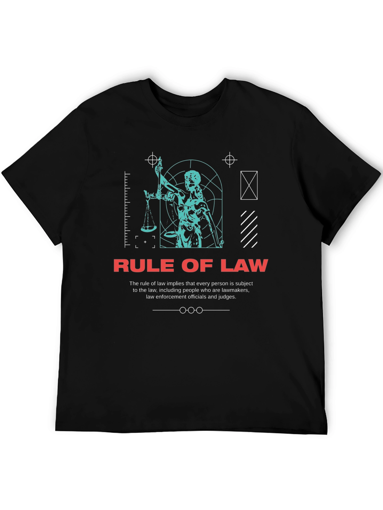 Rule of Law Graphic T-Shirt