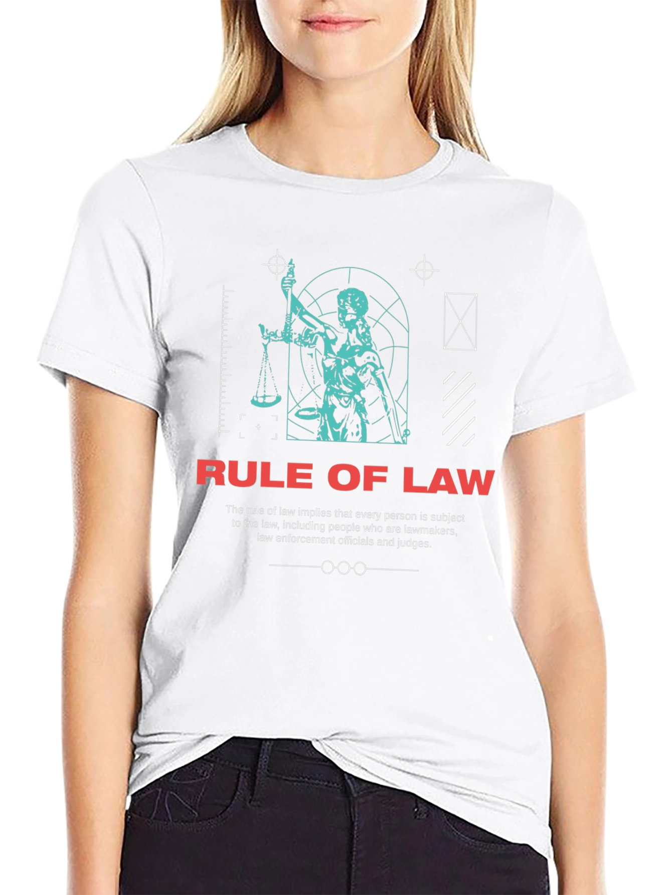 Rule of Law Graphic T-Shirt