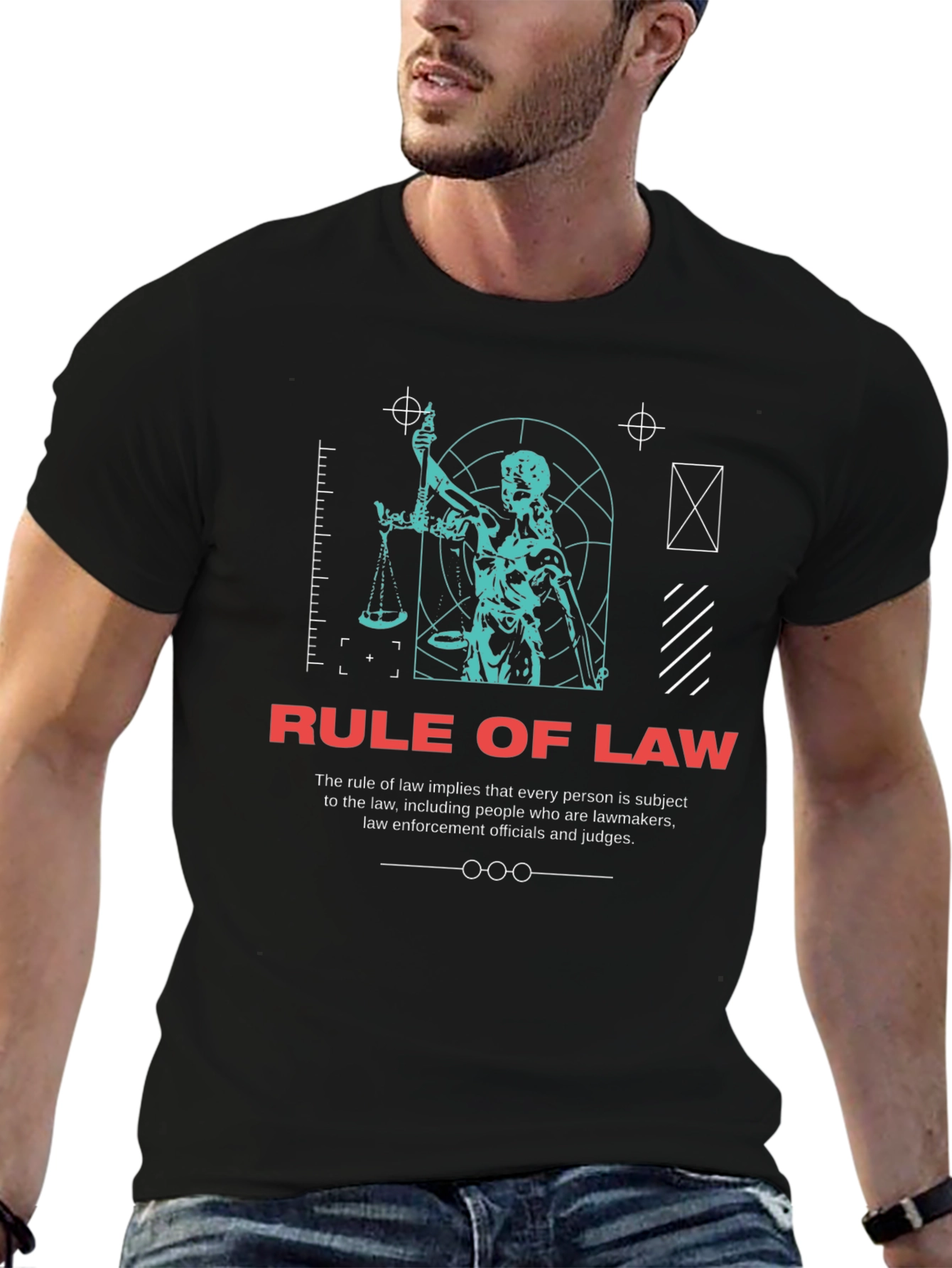 Rule of Law Graphic T-Shirt