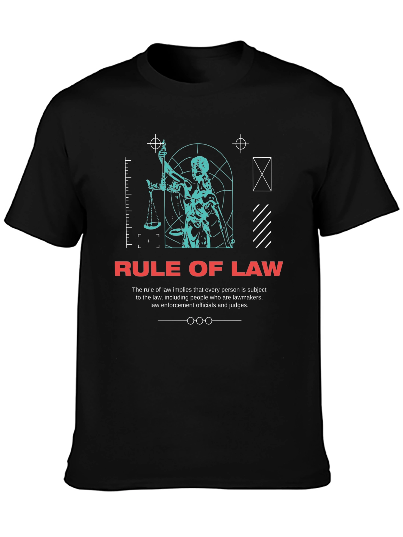Rule of Law Graphic T-Shirt