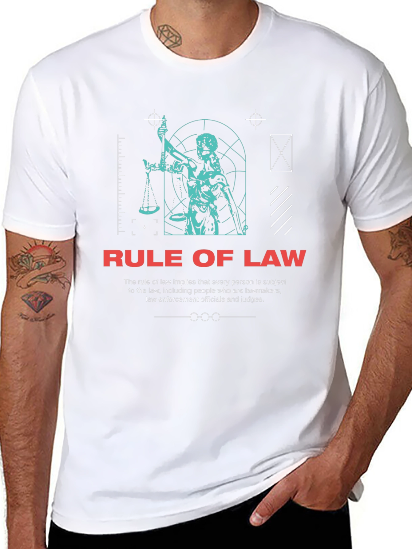 Rule of Law Graphic T-Shirt