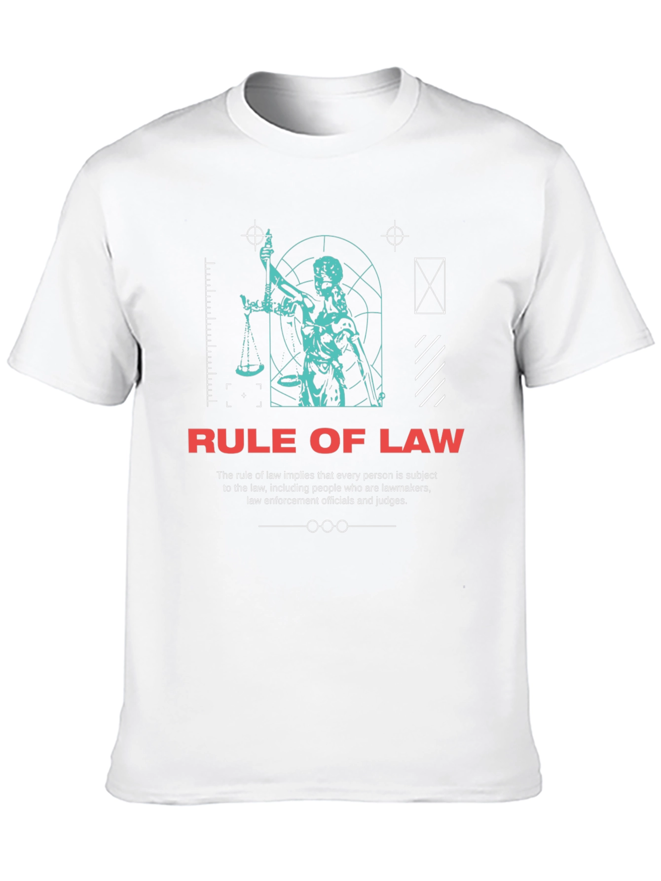 Rule of Law Graphic T-Shirt