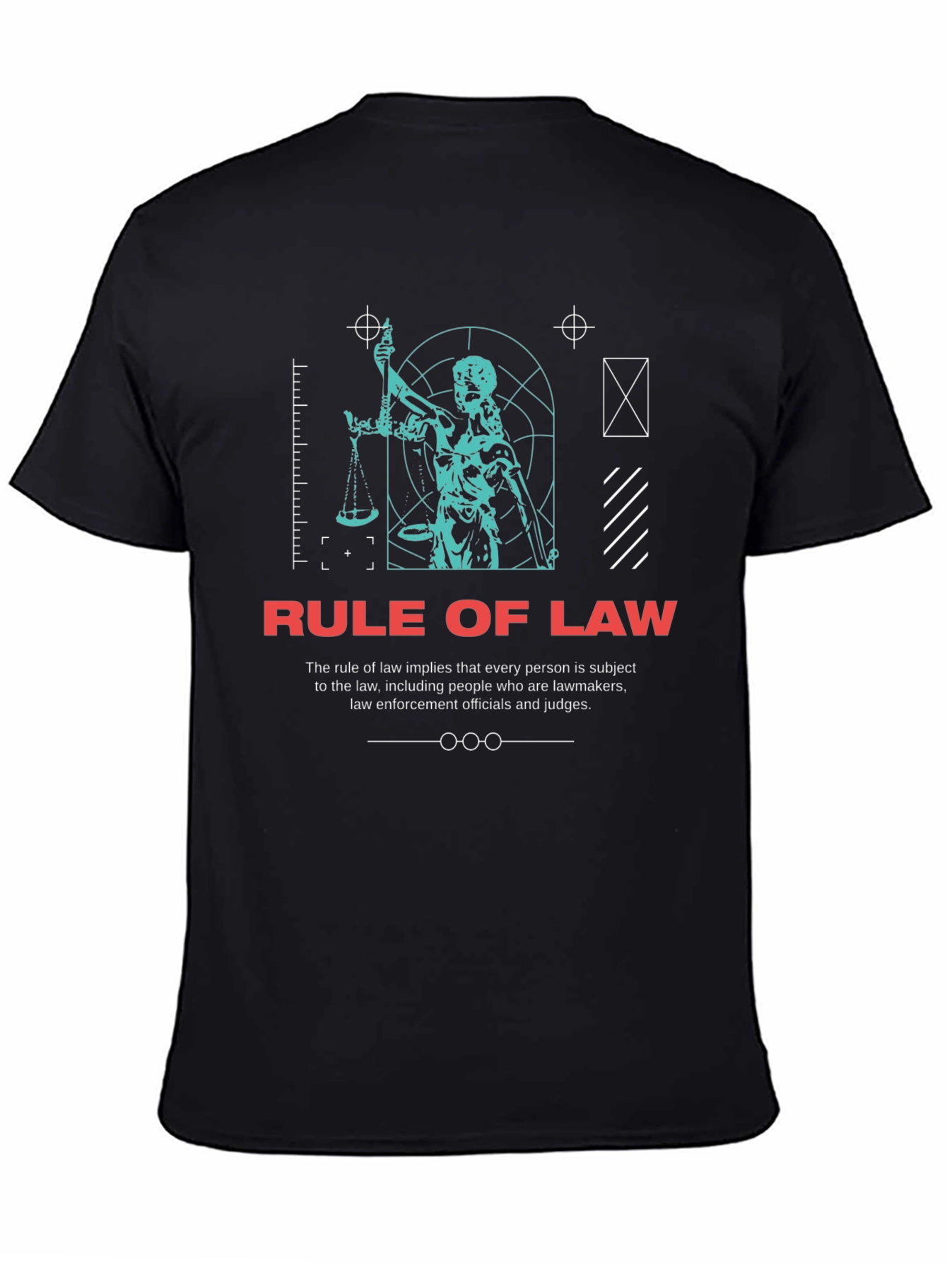 Rule of Law Graphic T-Shirt
