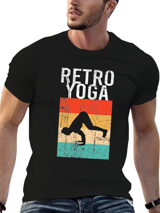 Retro Yoga Vintage Style T-Shirt