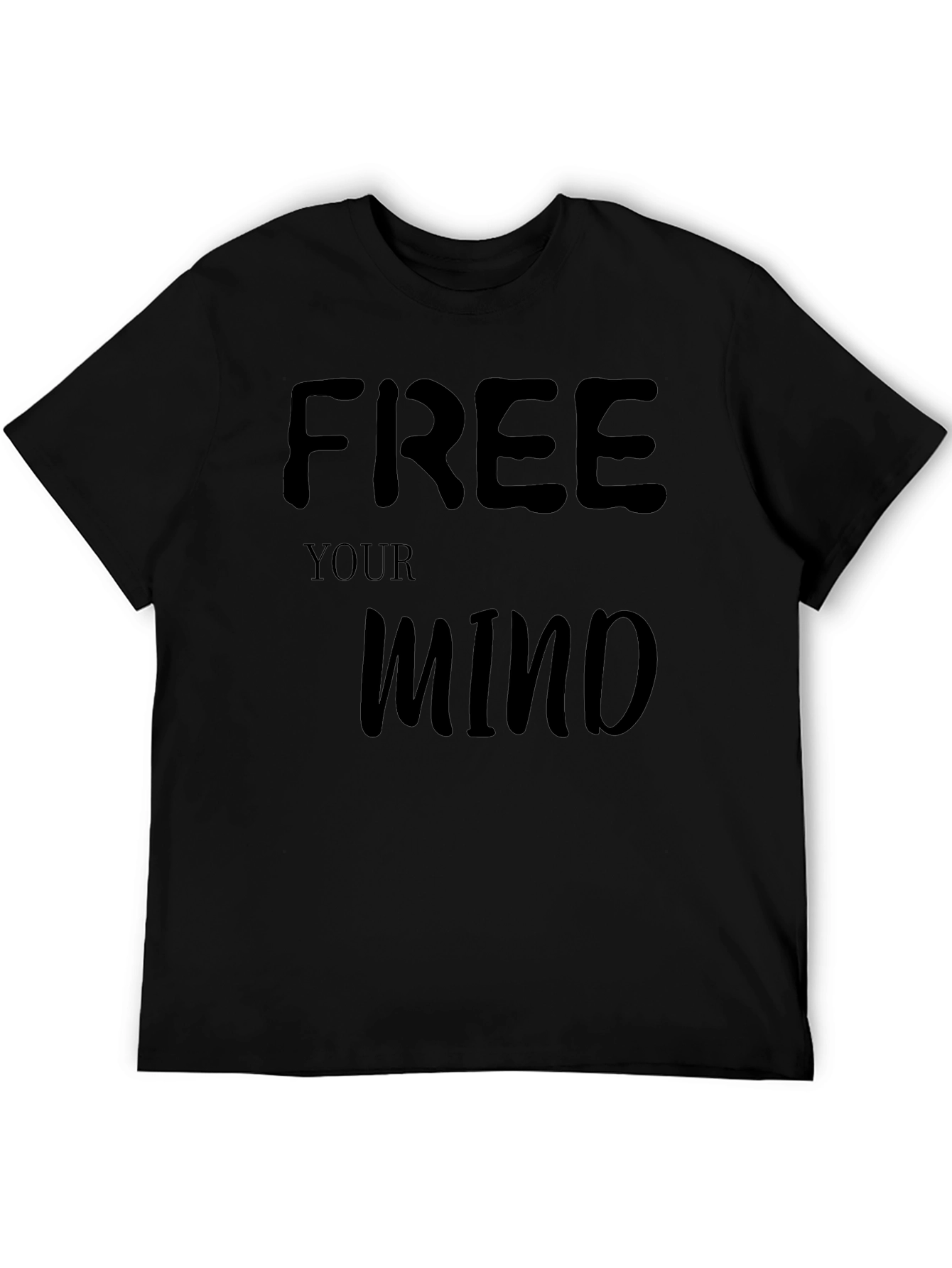 Free Your Mind Black T-Shirt