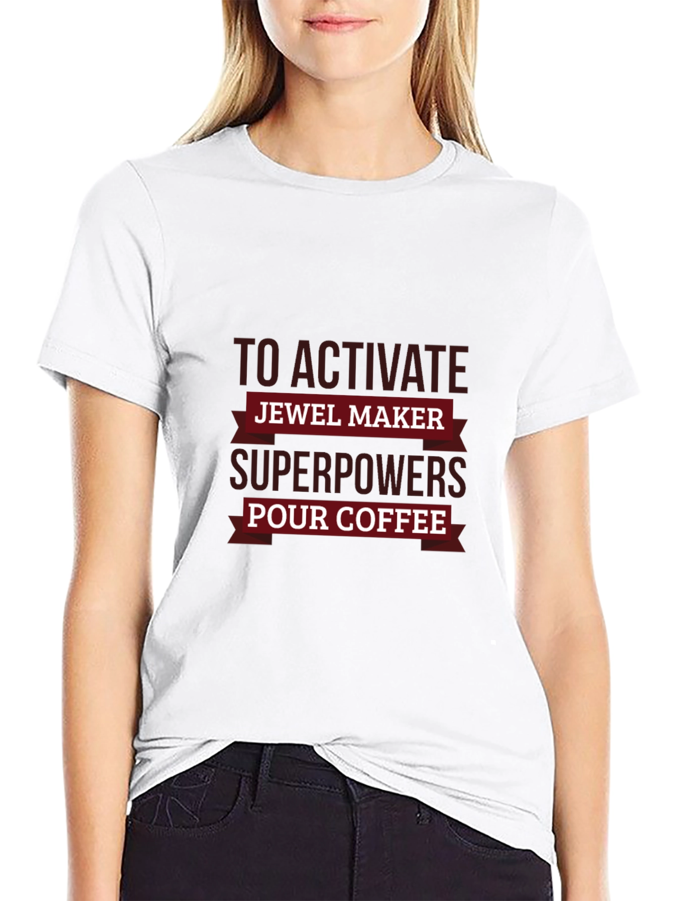 Jewel Maker Superpowers Coffee T-Shirt