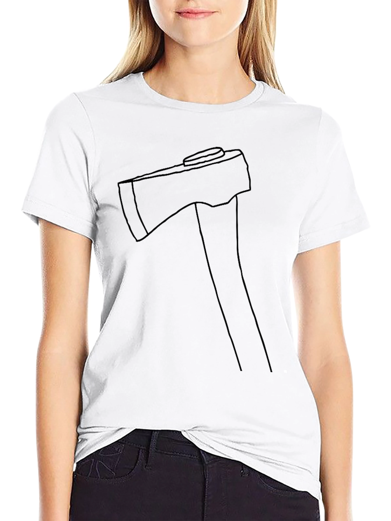 Axe Graphic Tee - Black