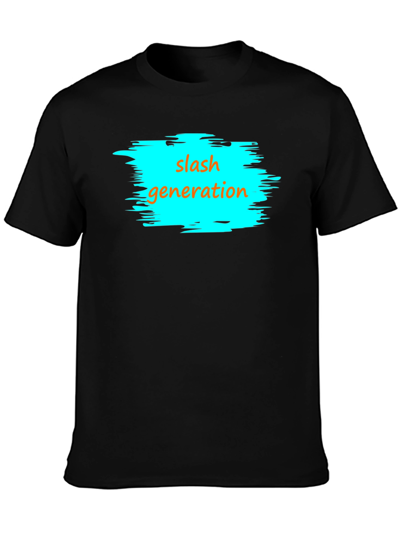 Slash Generation Black T-Shirt