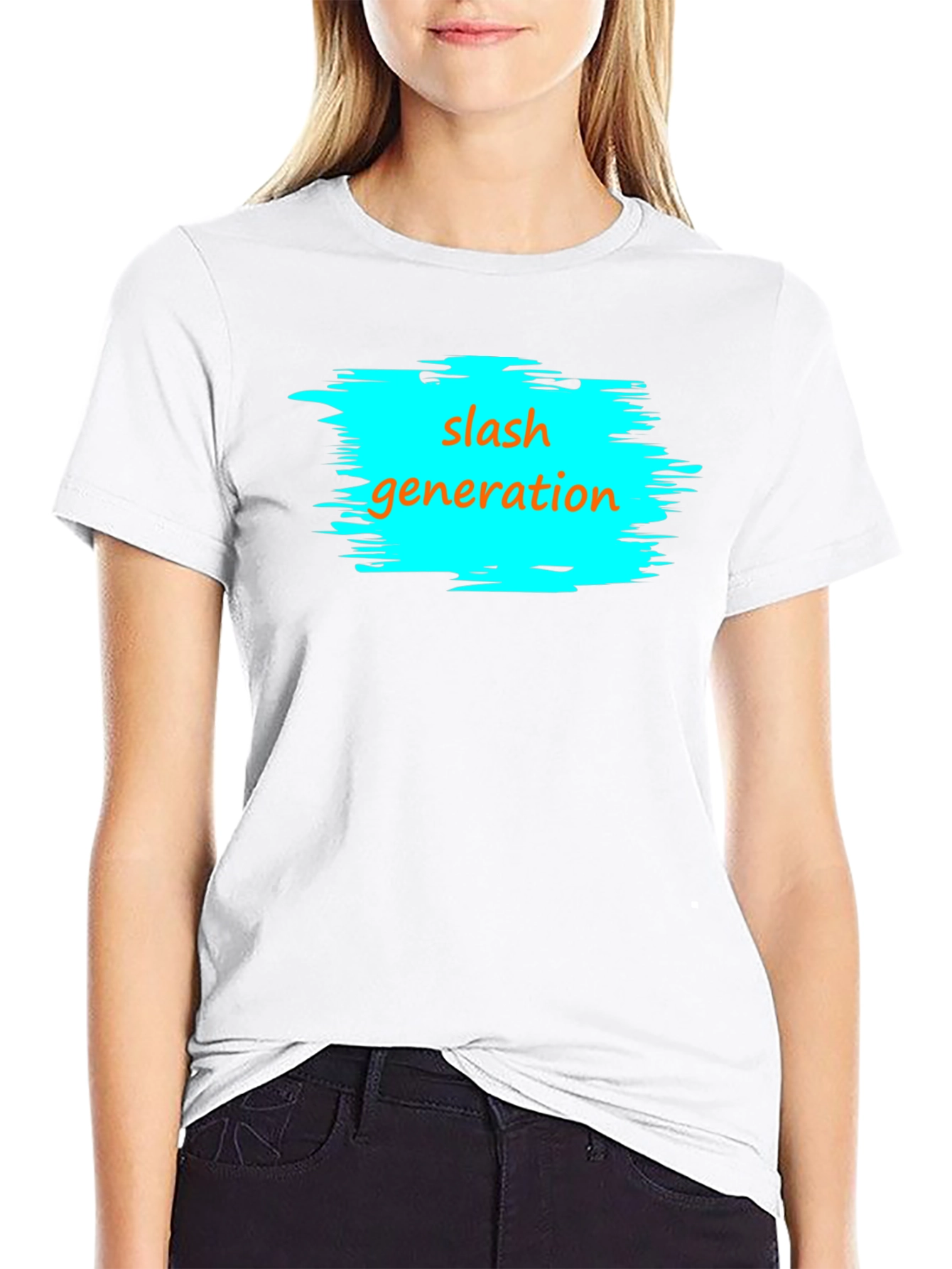 Slash Generation Black T-Shirt