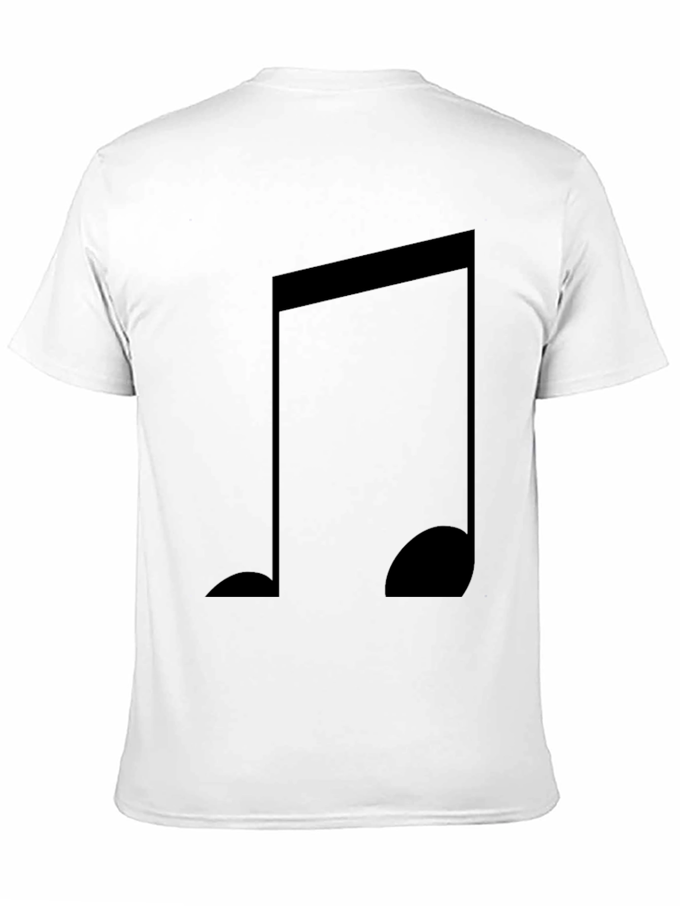 Musical Note Graphic Tee - Classic Style
