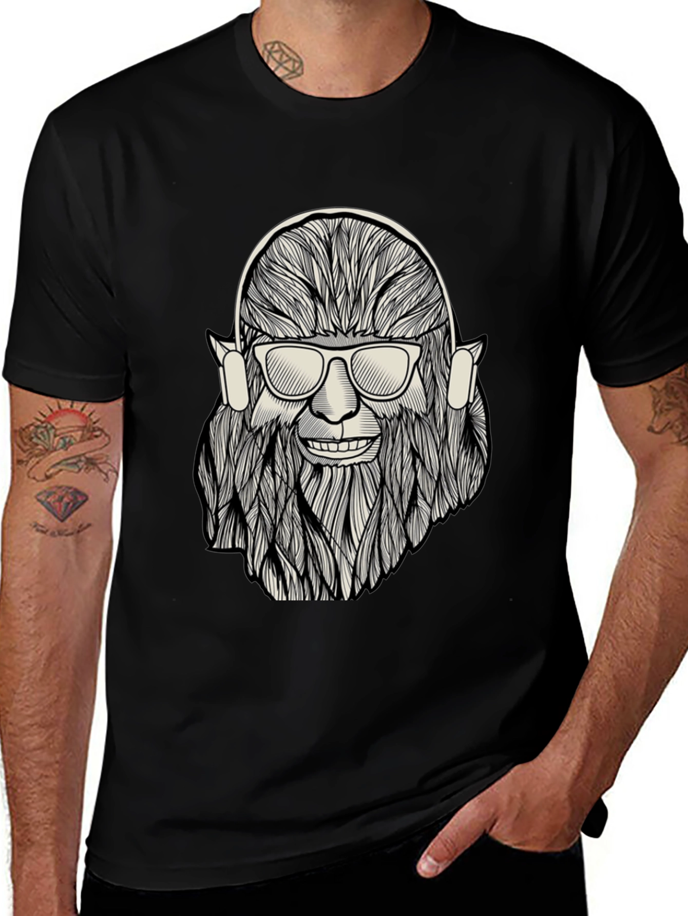 Cool Sasquatch Graphic Tee - Urban Style