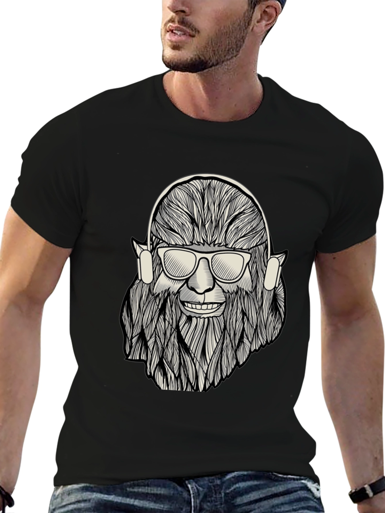 Cool Sasquatch Graphic Tee - Urban Style