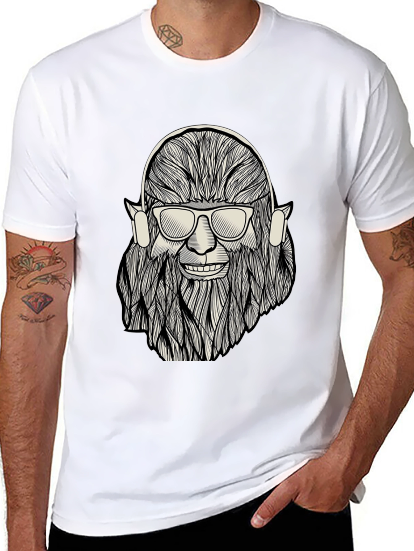 Cool Sasquatch Graphic Tee - Urban Style