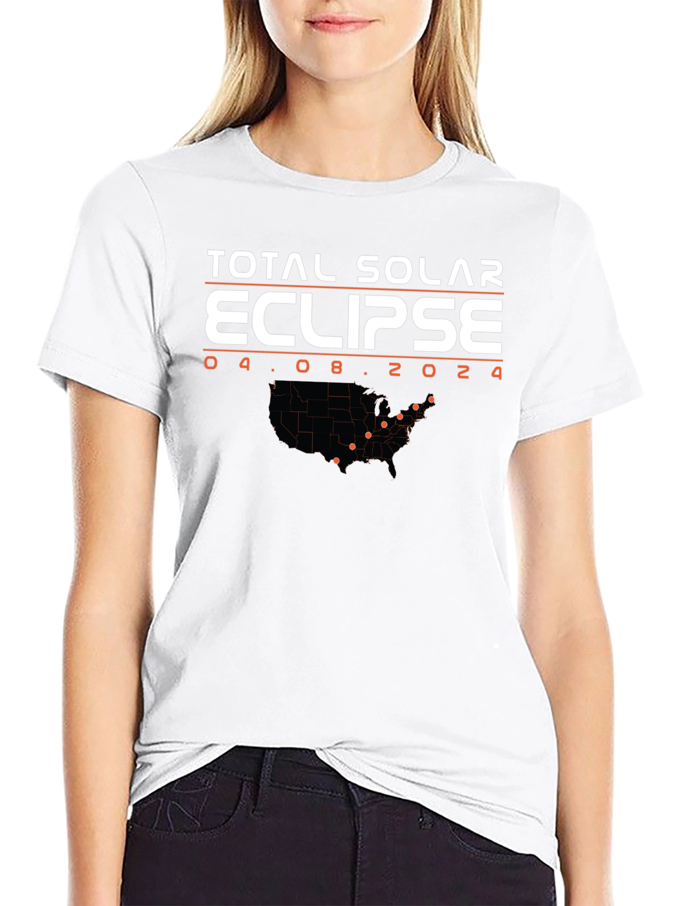 Total Solar Eclipse April 8 2024 Shirt