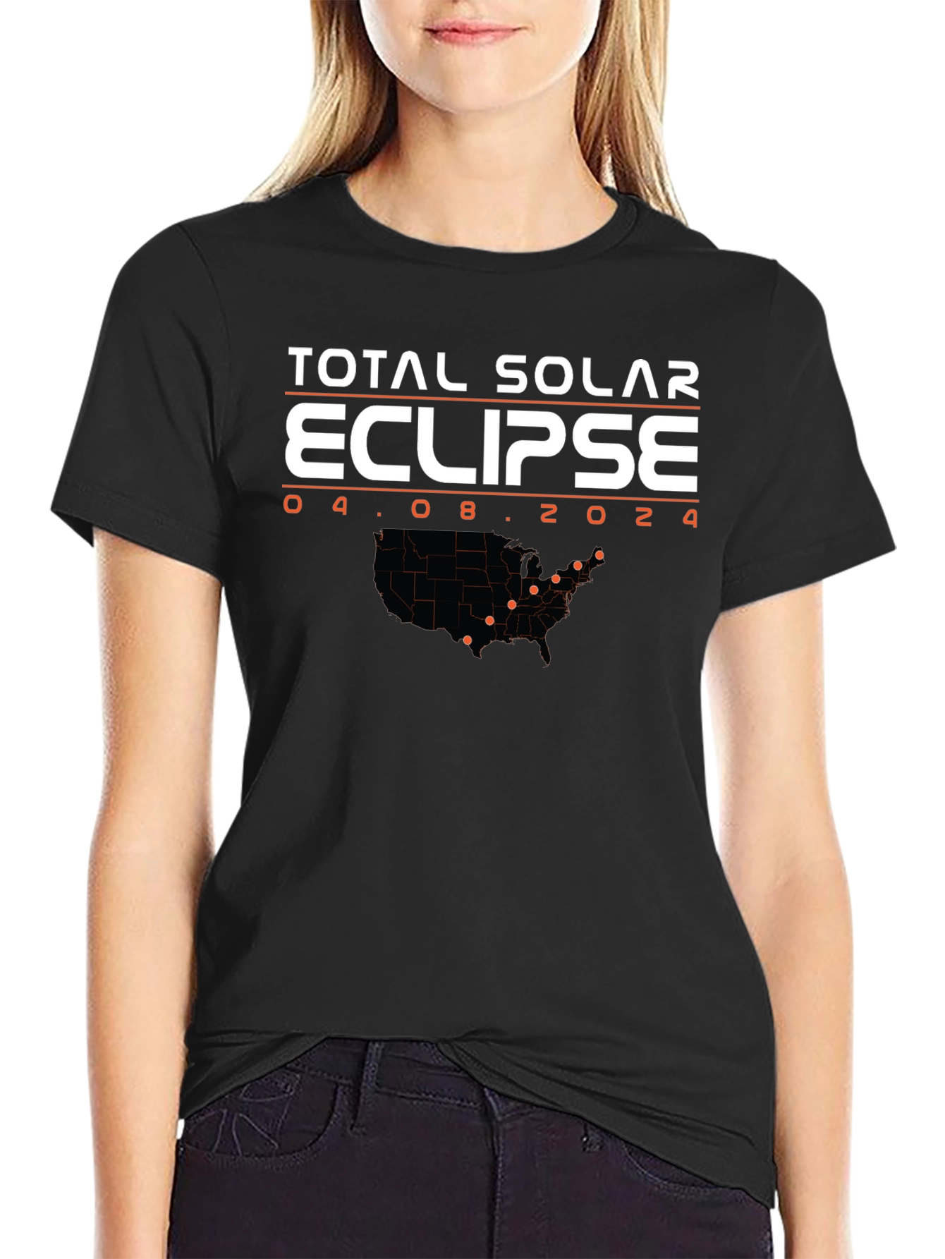 Total Solar Eclipse April 8 2024 Shirt