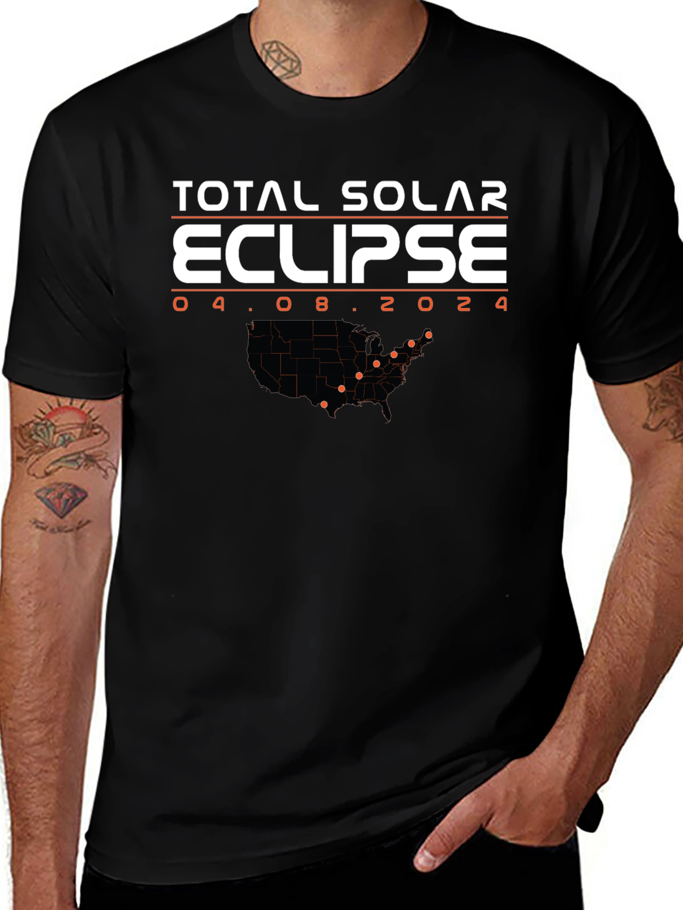 Total Solar Eclipse April 8 2024 Shirt