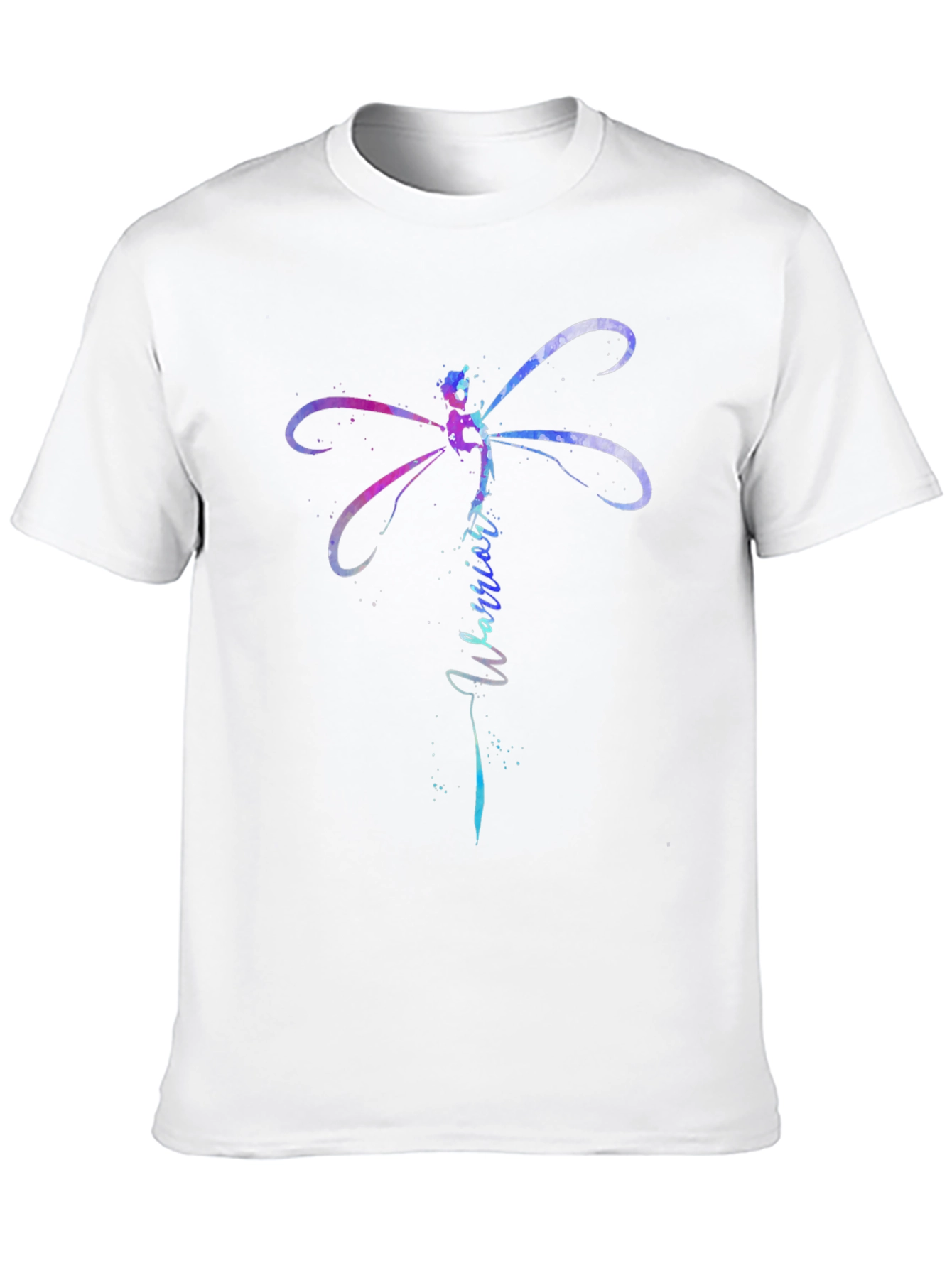 Warrior Dragonfly Graphic Tee - Black