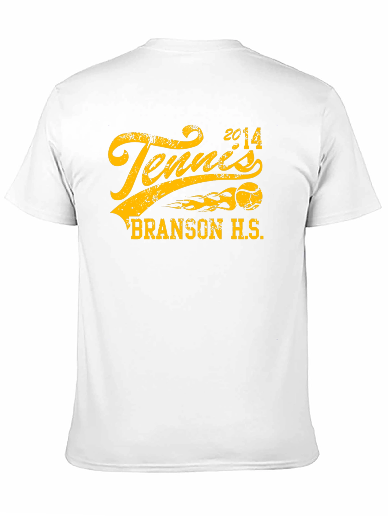 Tennis 2014 Branson H.S. Graphic T-Shirt