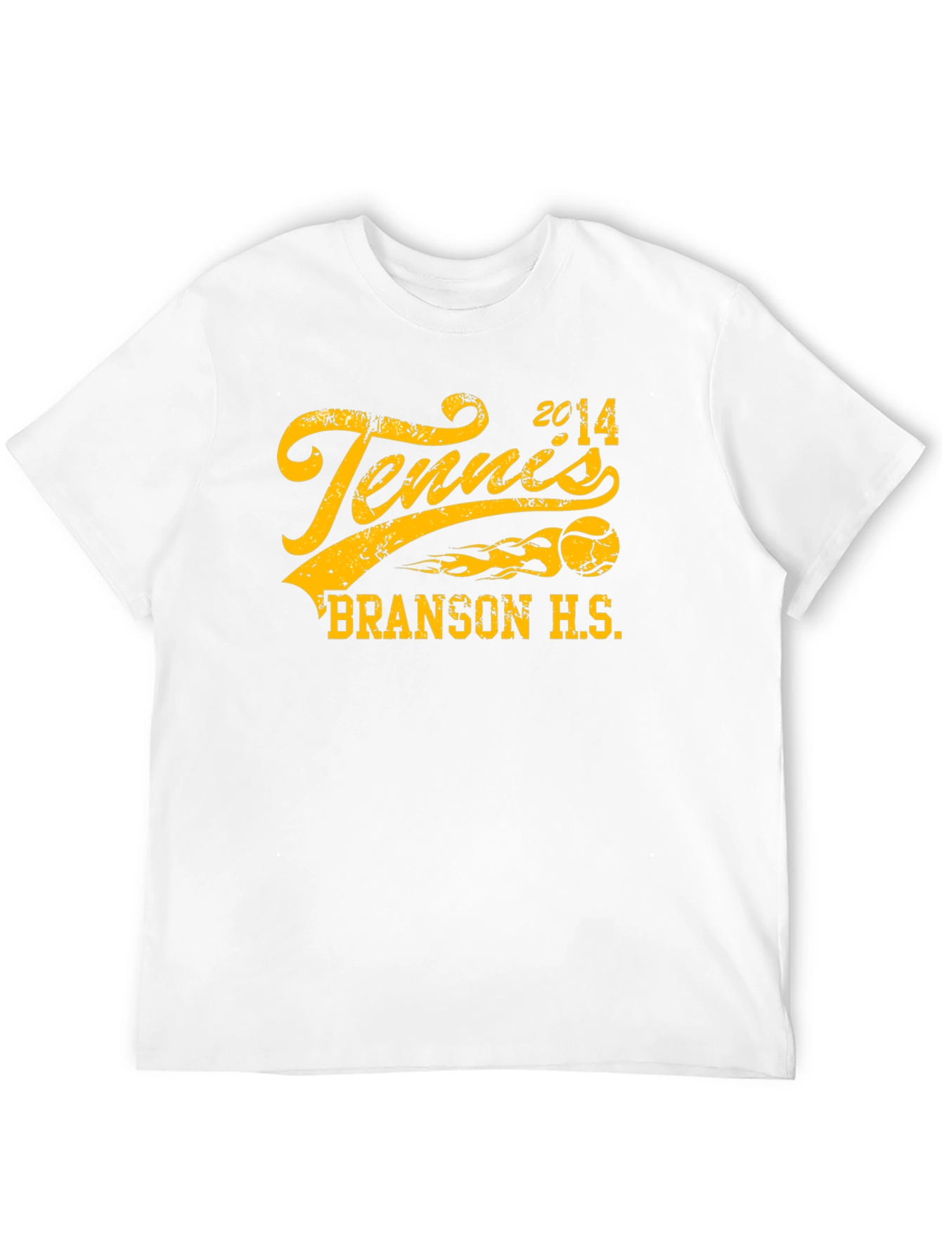 Tennis 2014 Branson H.S. Graphic T-Shirt