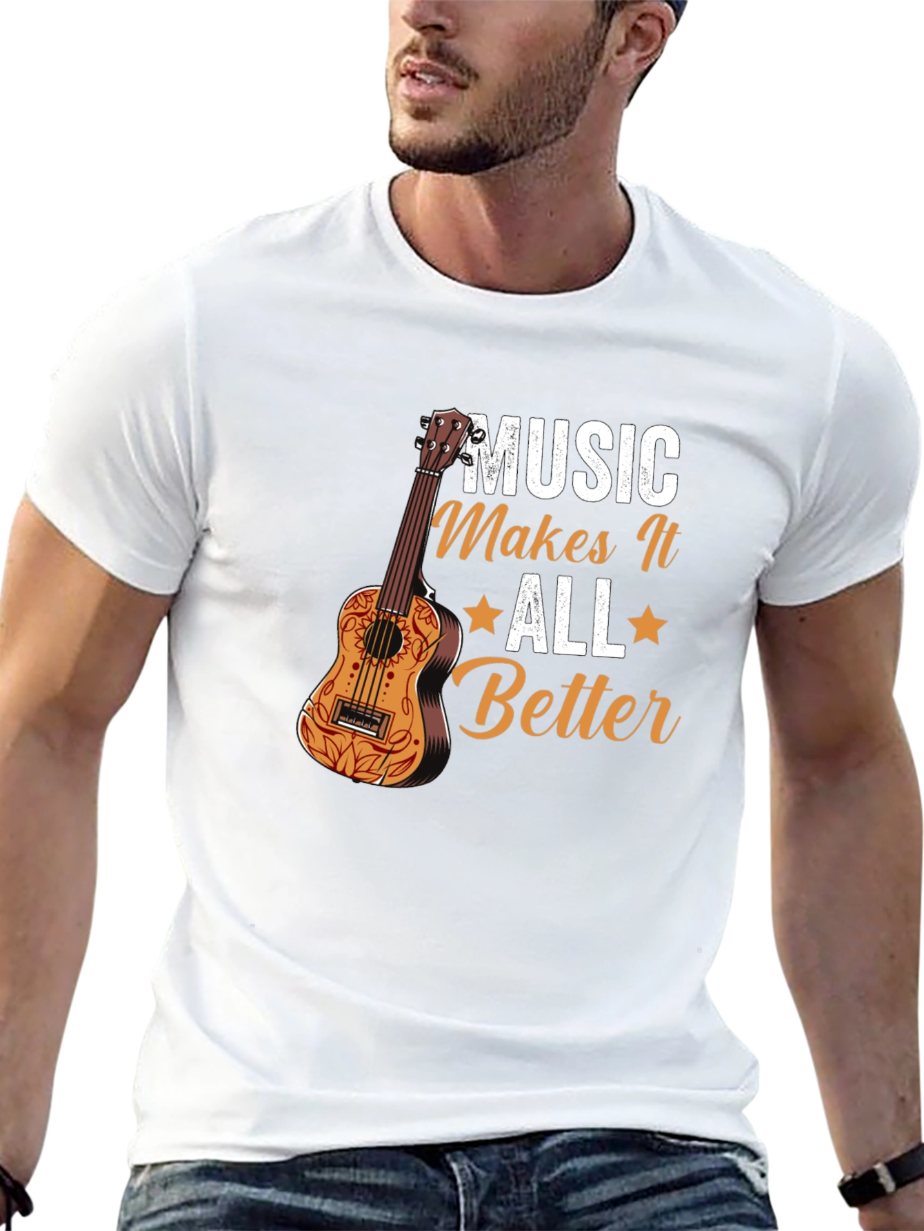 Music Makes It Better Graphic Tee