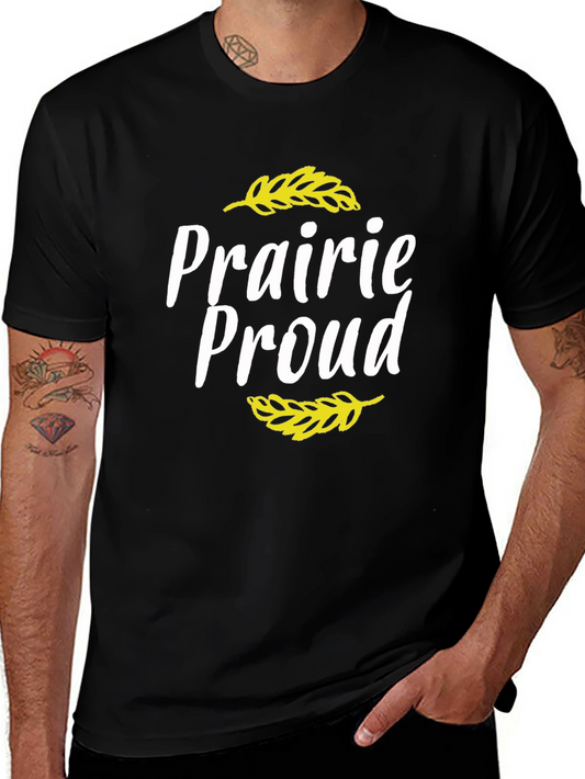 Prairie Proud Graphic Tee - Soft Black T-Shirt
